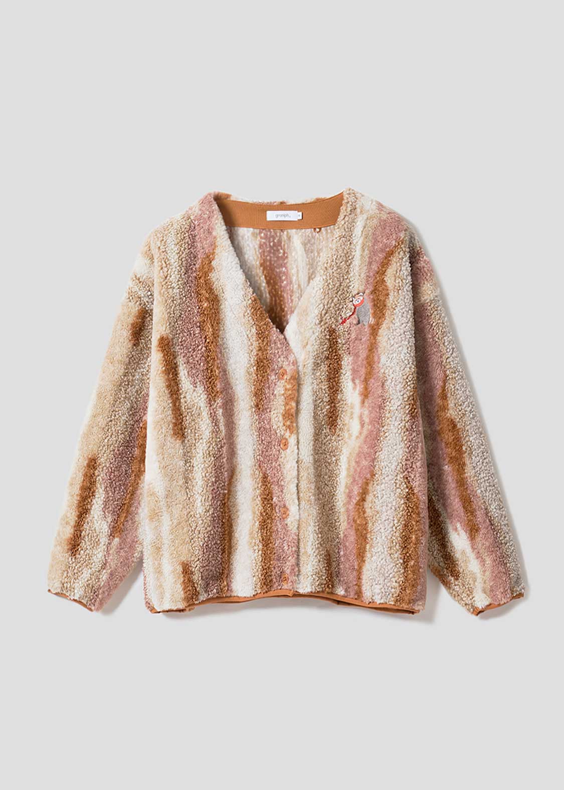 Ikaku Winter | Mixed Boa Cardigan