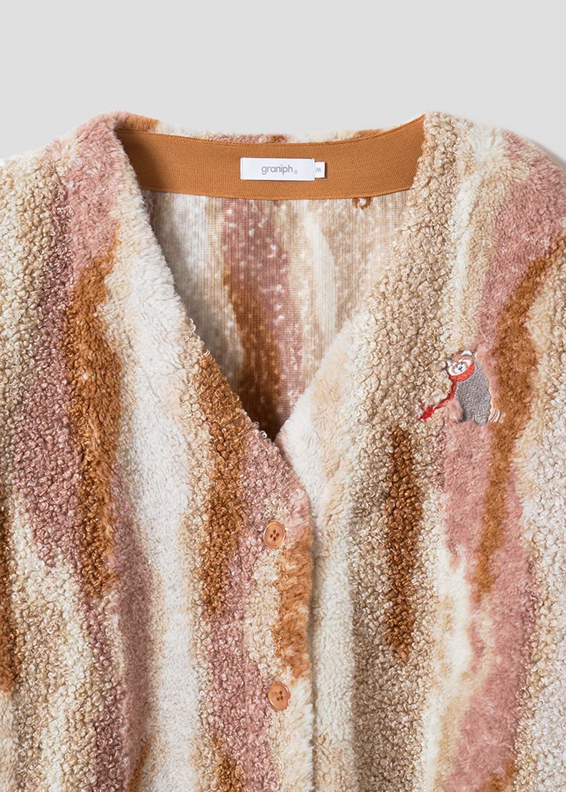 Ikaku Winter | Mixed Boa Cardigan - Image 3