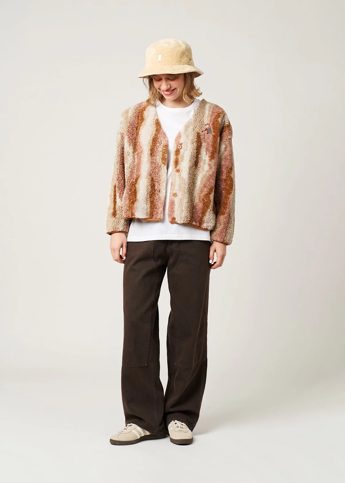 Ikaku Winter | Mixed Boa Cardigan - Image 8