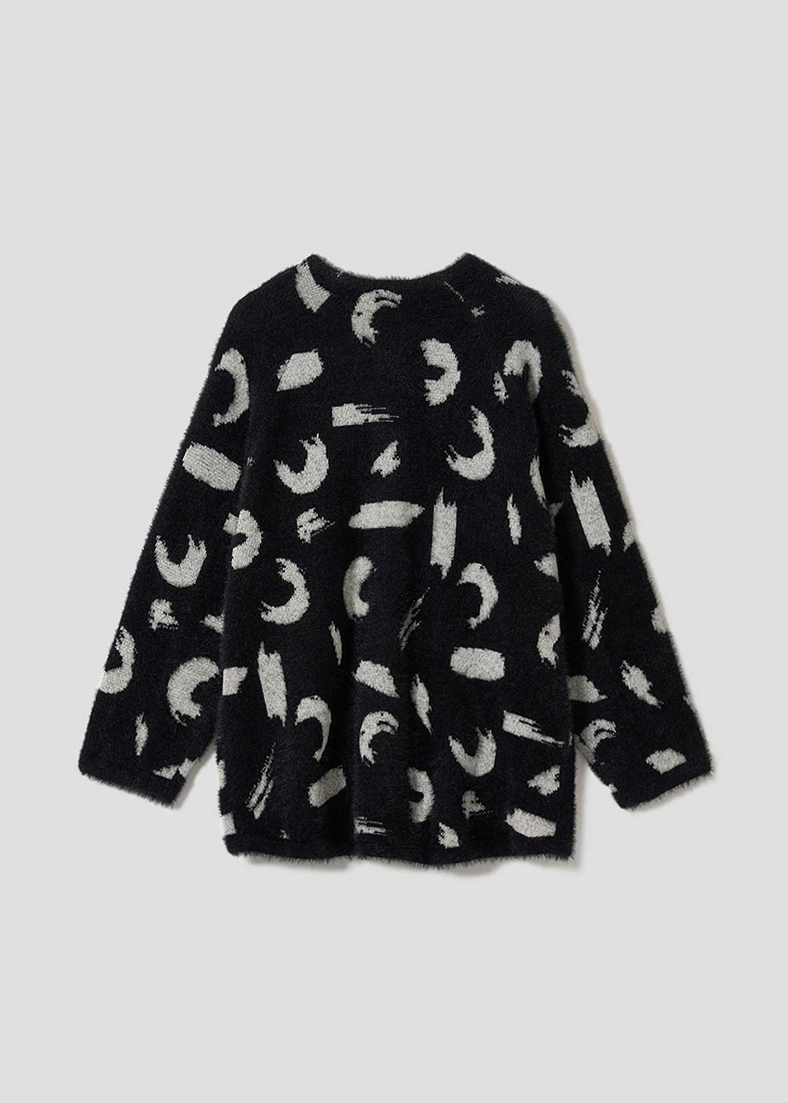 Rolling Pandas | Shaggy Cardigan - Image 2