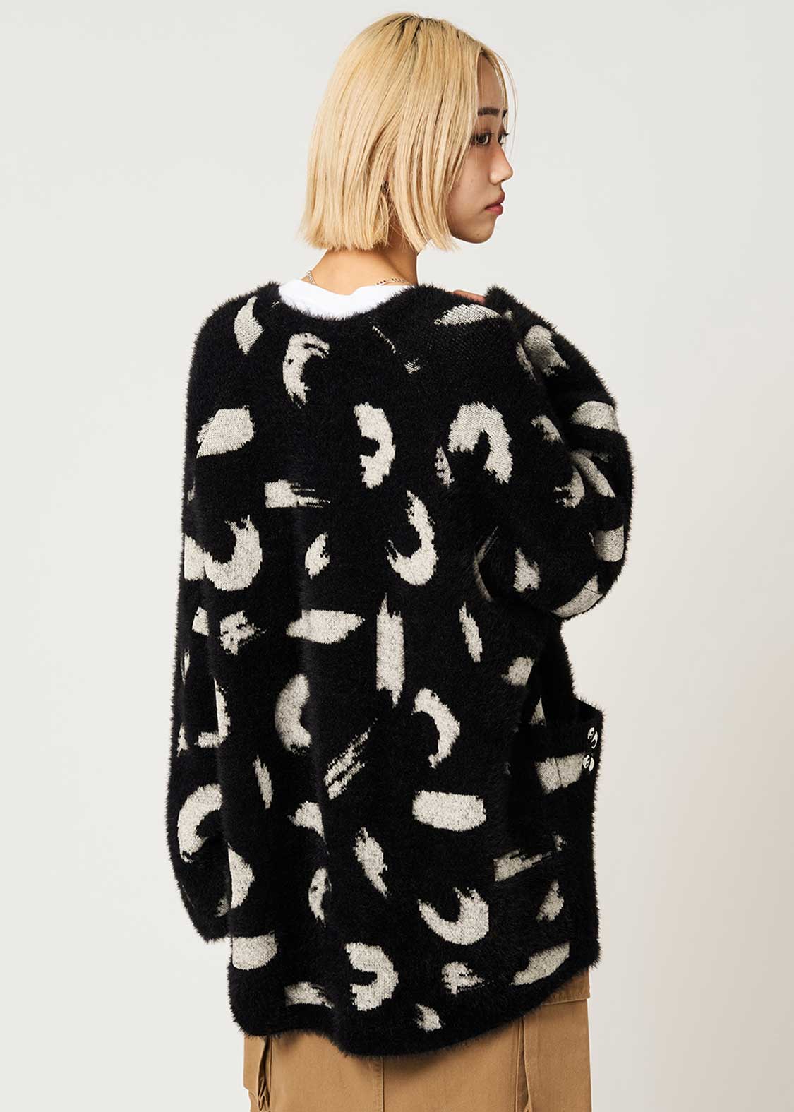 Rolling Pandas | Shaggy Cardigan - Image 7