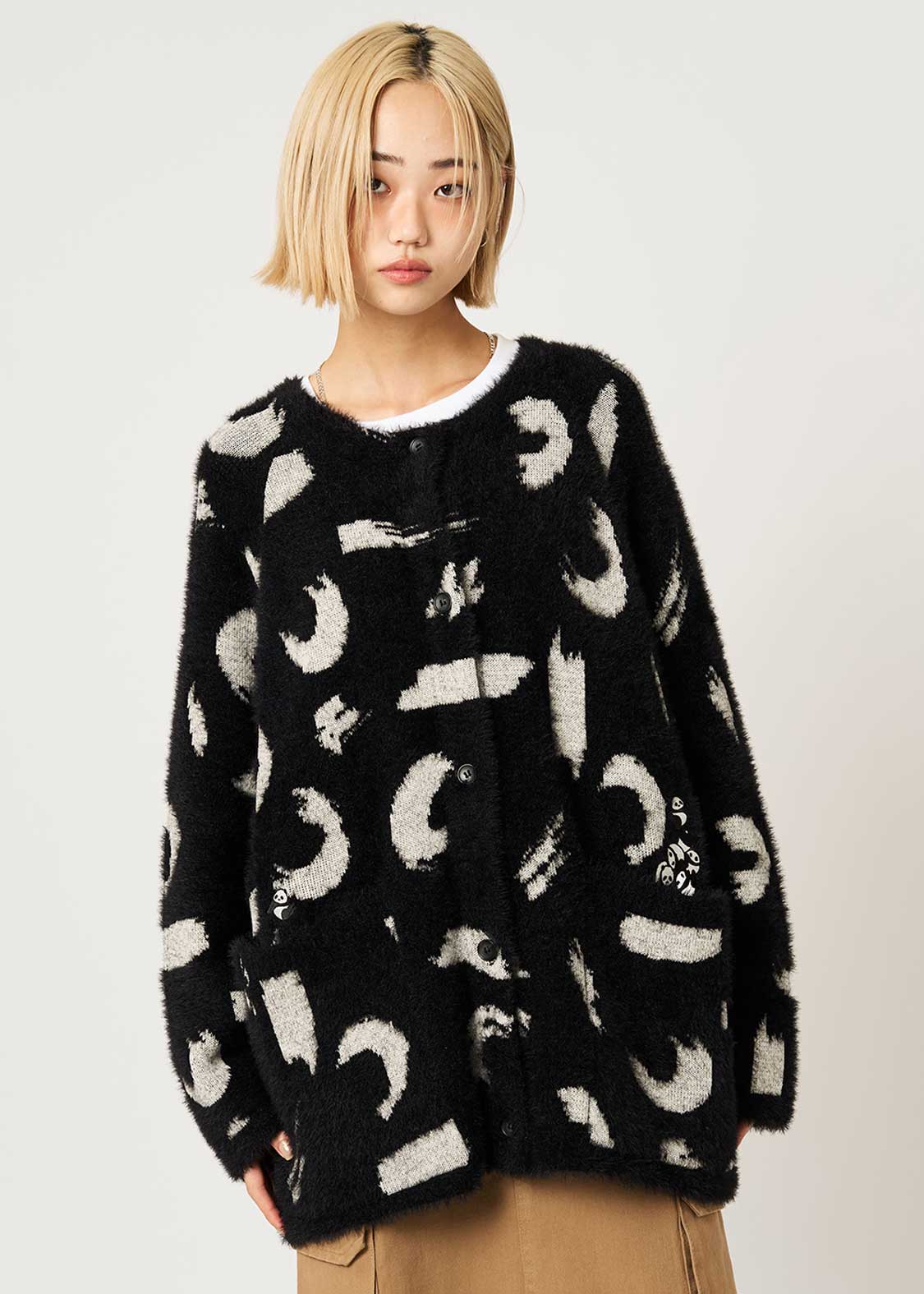 Rolling Pandas | Shaggy Cardigan - Image 9