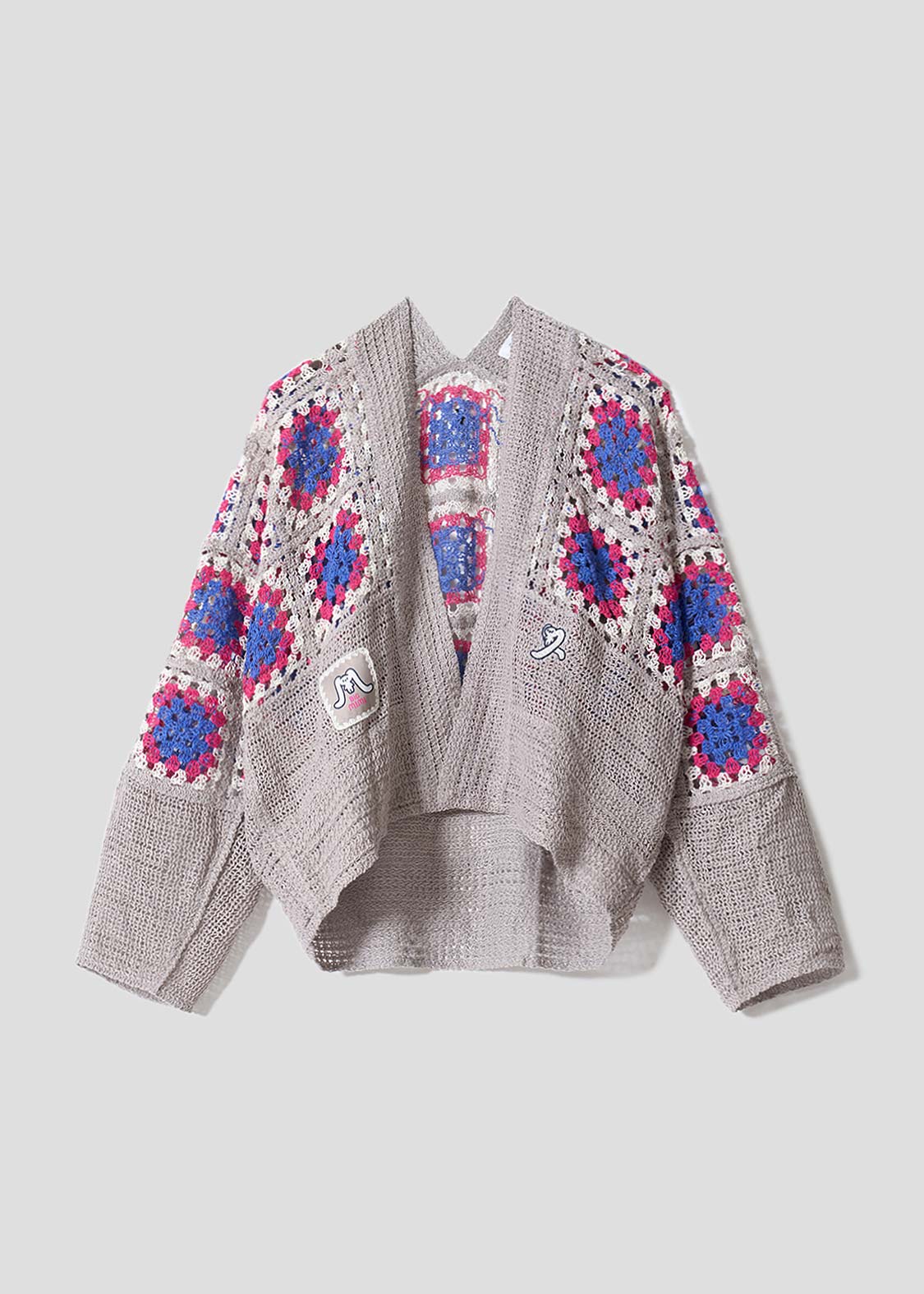 Big Mimi | Crochet Short Knit Cardigan