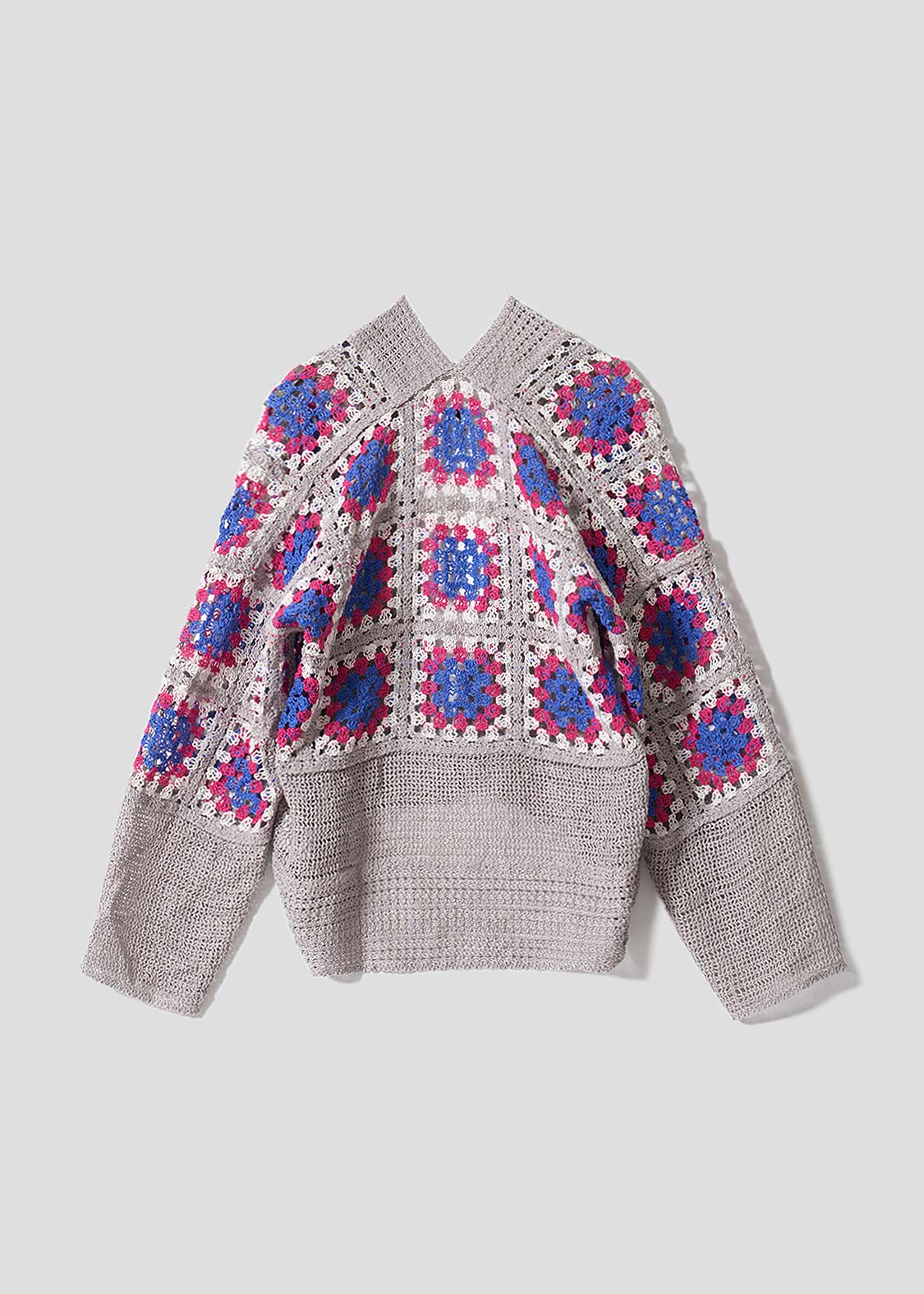 Big Mimi | Crochet Short Knit Cardigan - Image 2