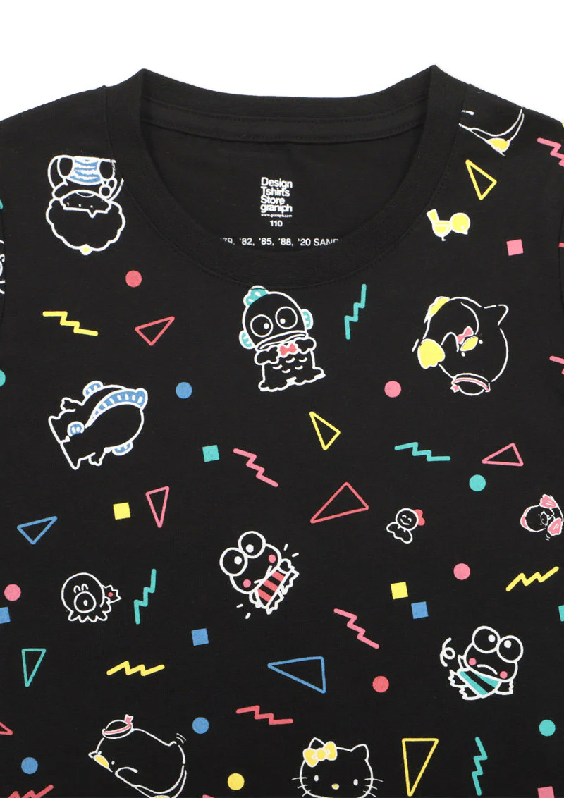 Sanrio characters Short Sleeve Tee (Sanrio characters_Neon Pattern) - Image 9