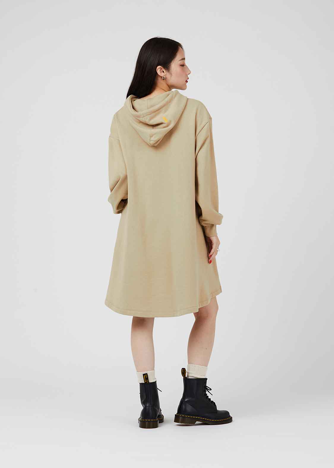 Ayako Ishiguro Long Sleeve Sweat Parka One-piece (Ayako Ishiguro_Madara Nekomata) - Image 2