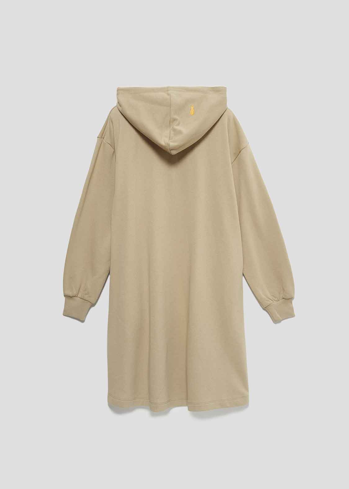 Ayako Ishiguro Long Sleeve Sweat Parka One-piece (Ayako Ishiguro_Madara Nekomata) - Image 3