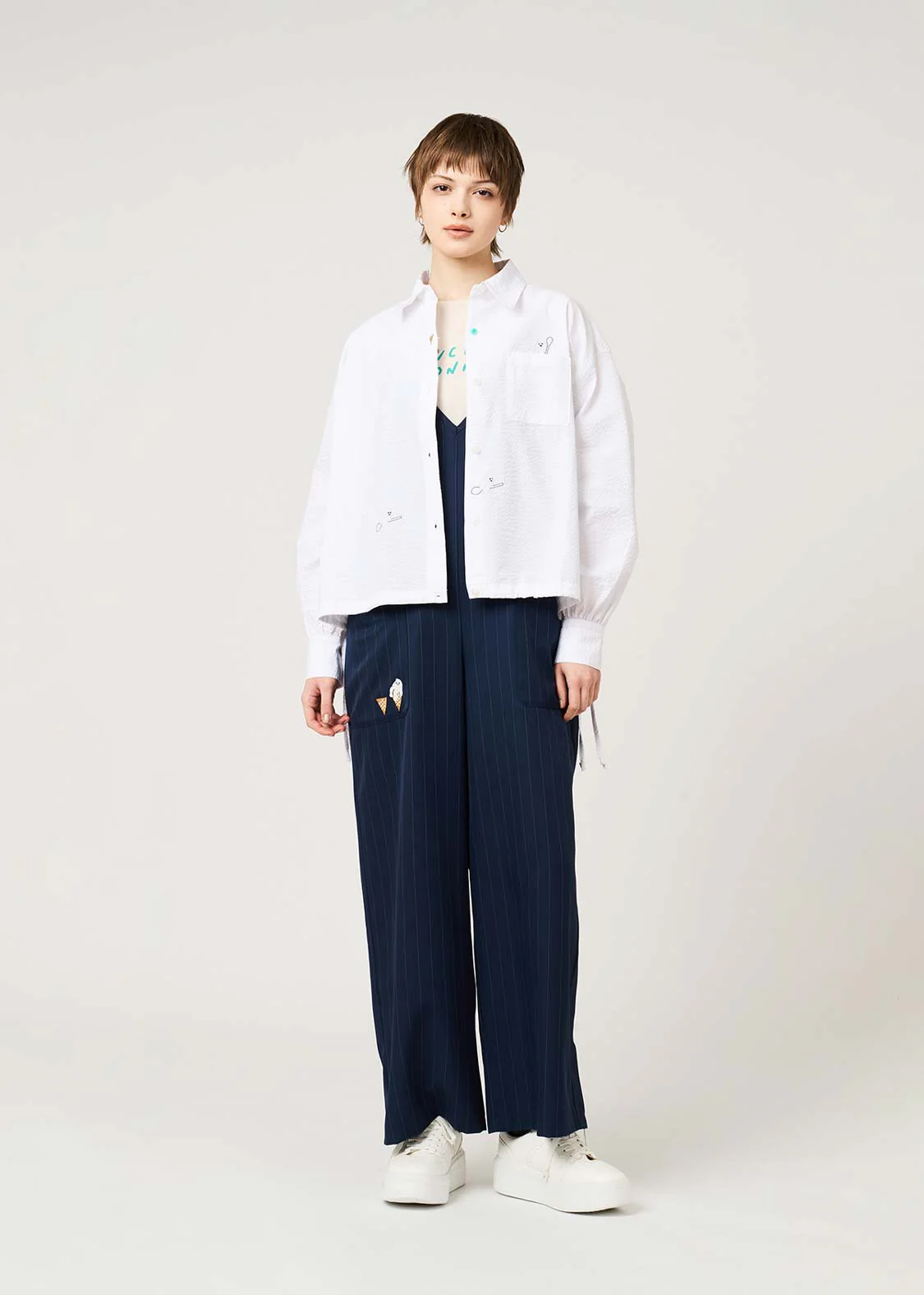 Icebonne | Drawcord Shirt - Image 8