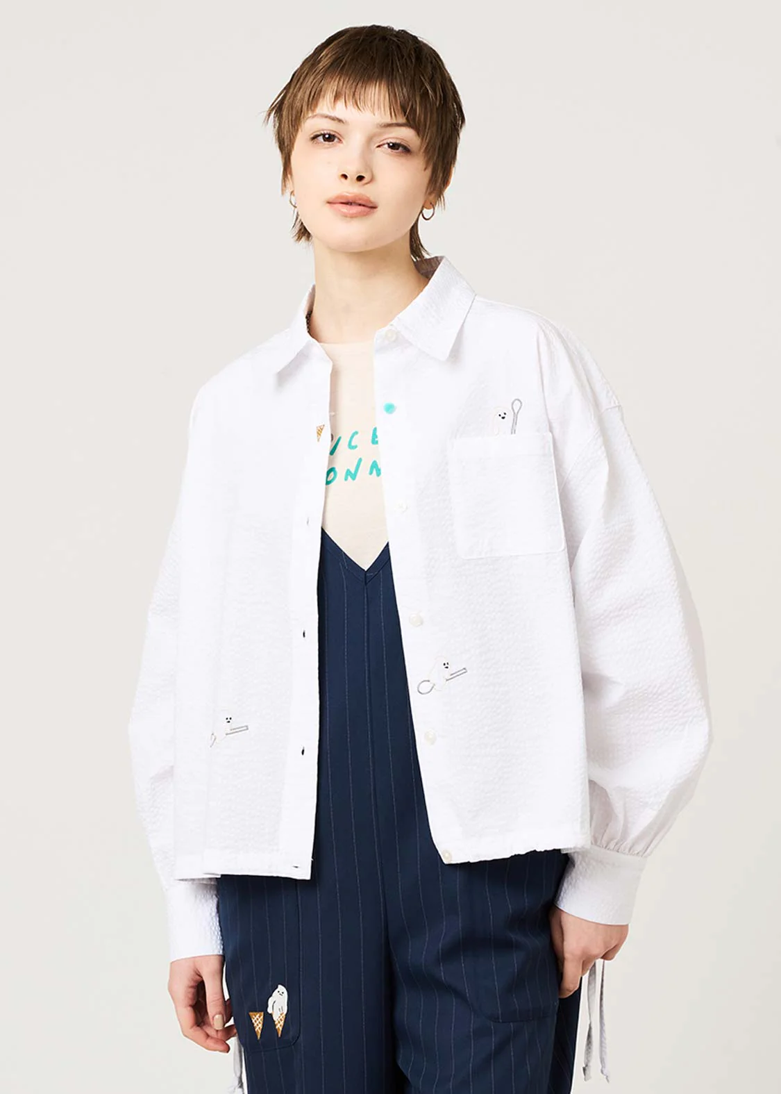 Icebonne | Drawcord Shirt - Image 9
