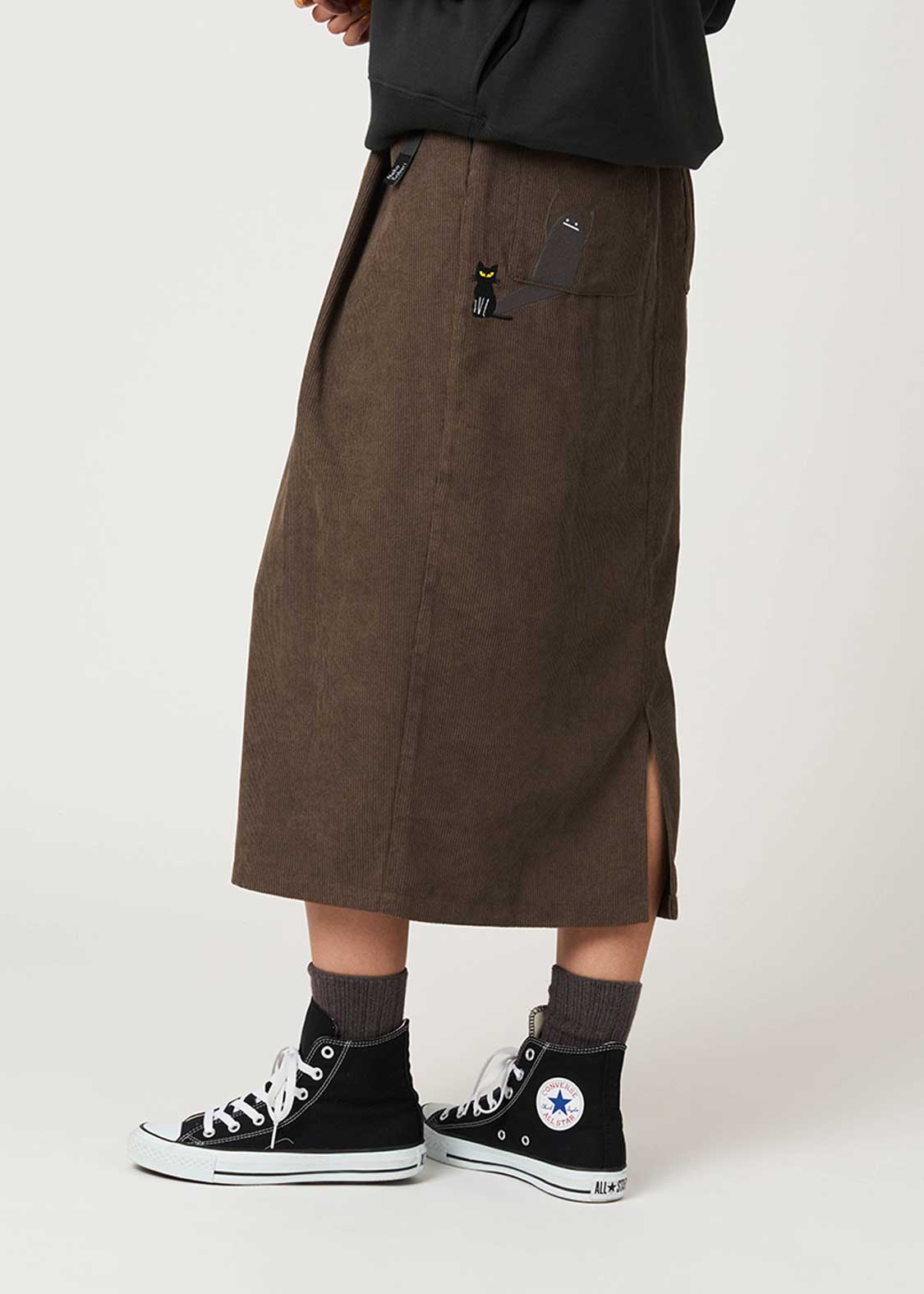 Neko Kaburi Beautiful Shadow | Corduroy Skirt - Image 6