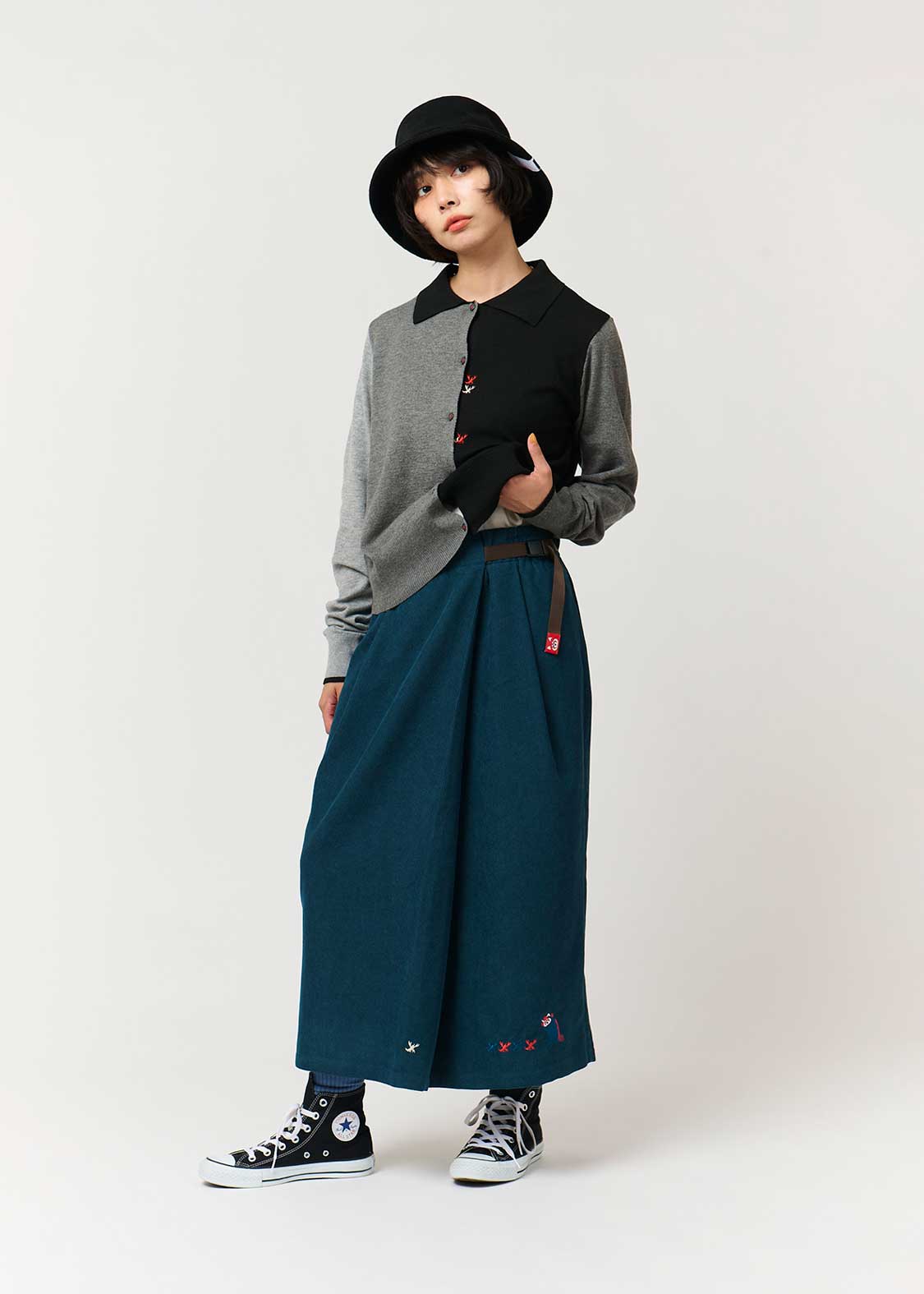 Ikaku Crayfish | Corduroy Skirt - Image 8