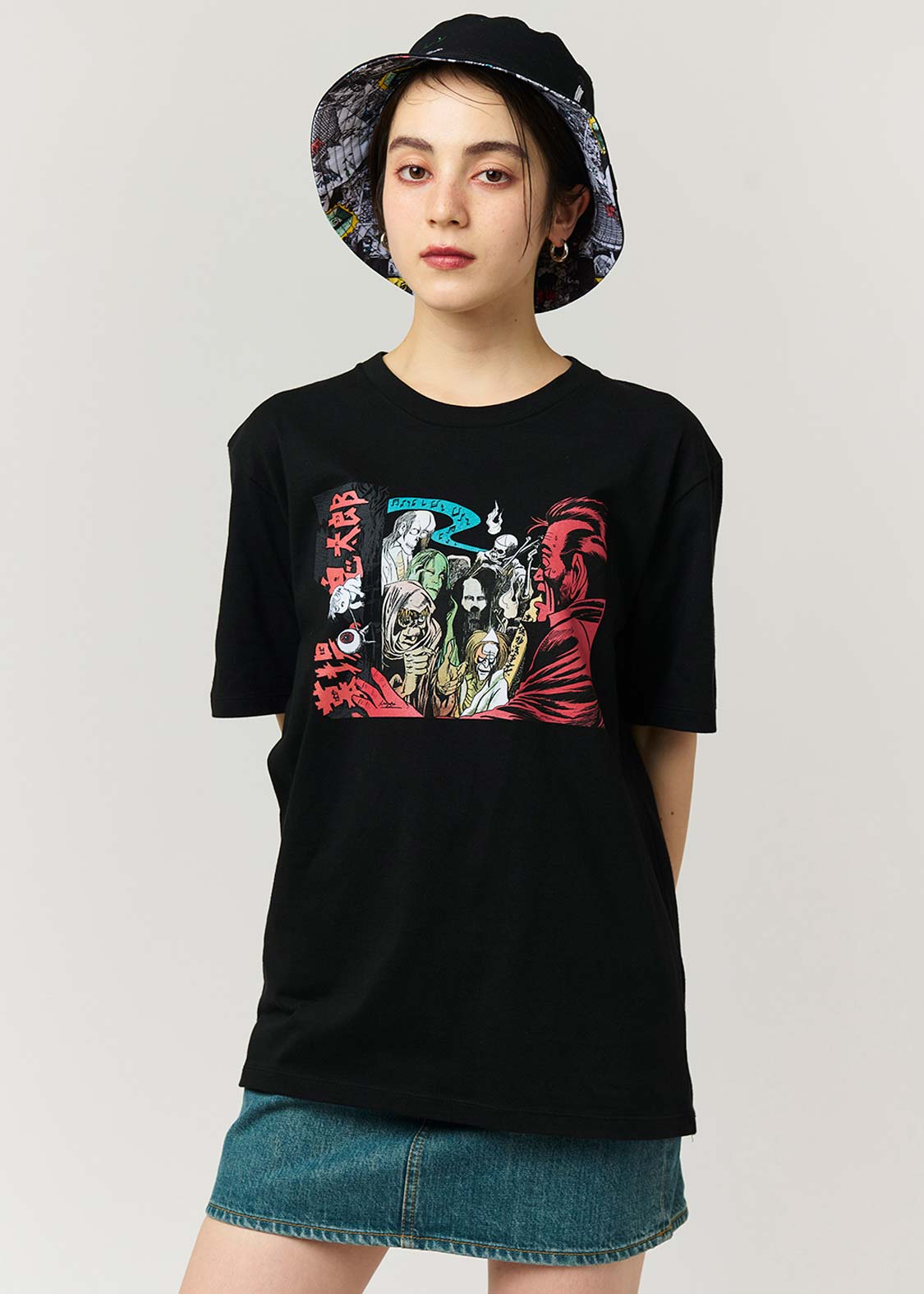 Shigeru Mizuki Graveyard Kitaro | T-Shirt - Image 9