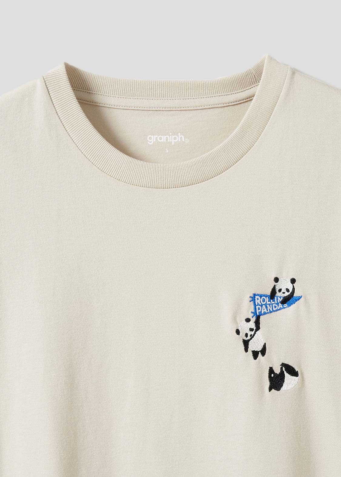 Short Sleeve Tee (Rolling Pandas Pennant) - Image 4