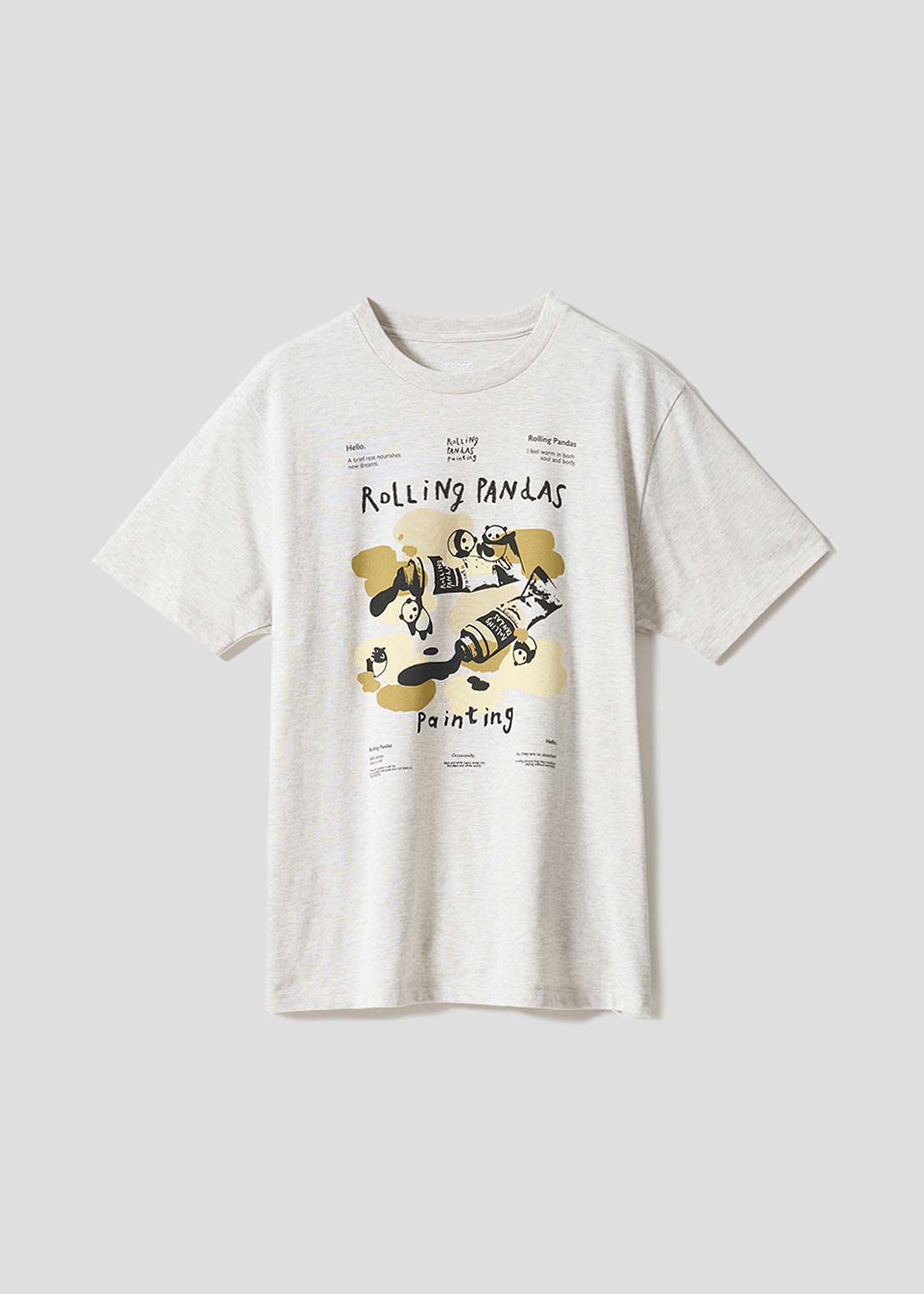 Rolling Pandas Painting | T-Shirt