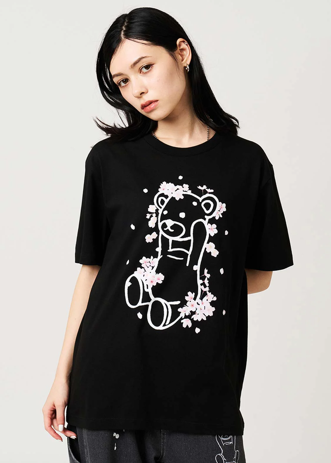 Control Bear Sakura Club Room | T-Shirt - Image 6