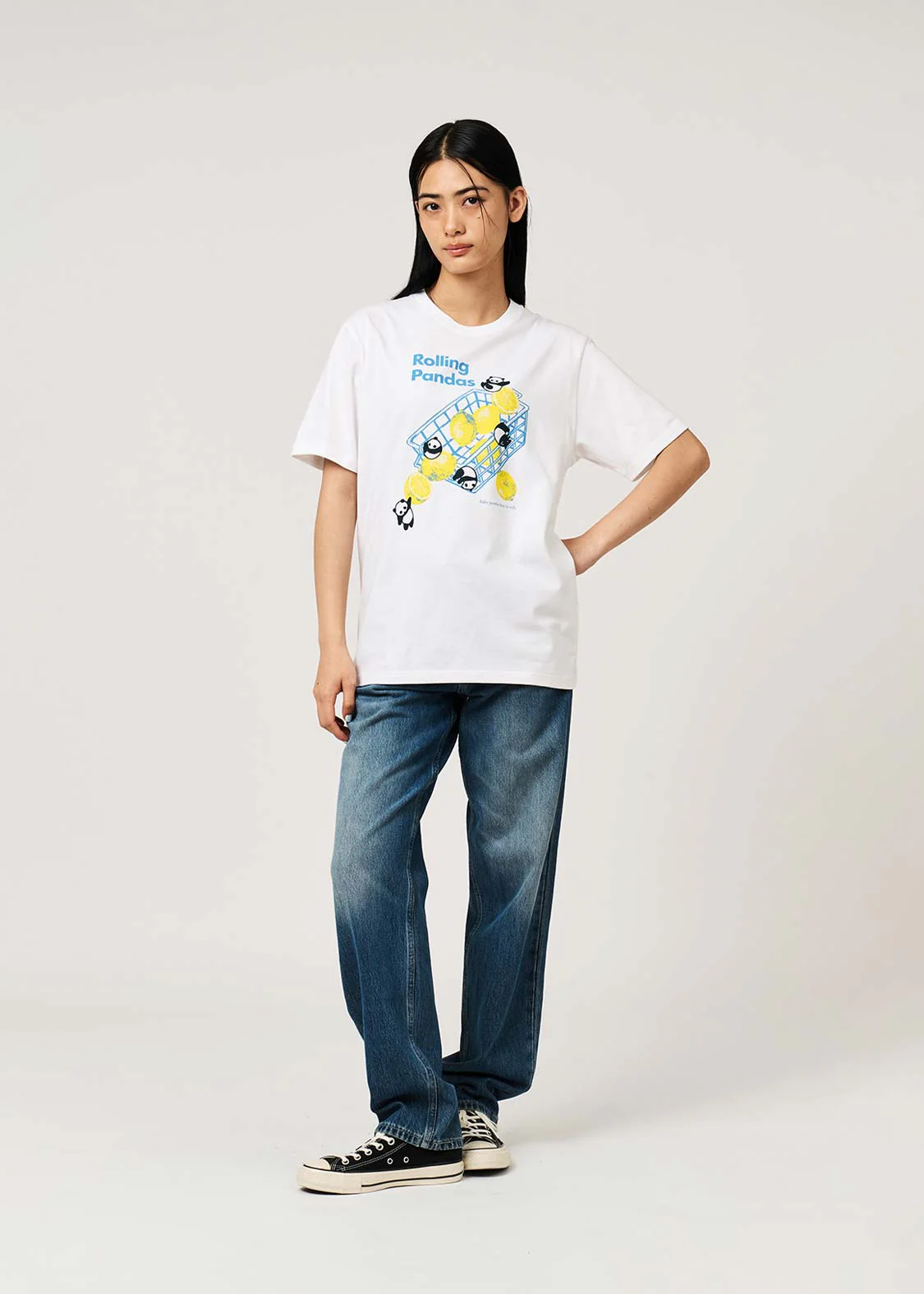 Rolling Pandas Lemon | T-Shirt - Image 10