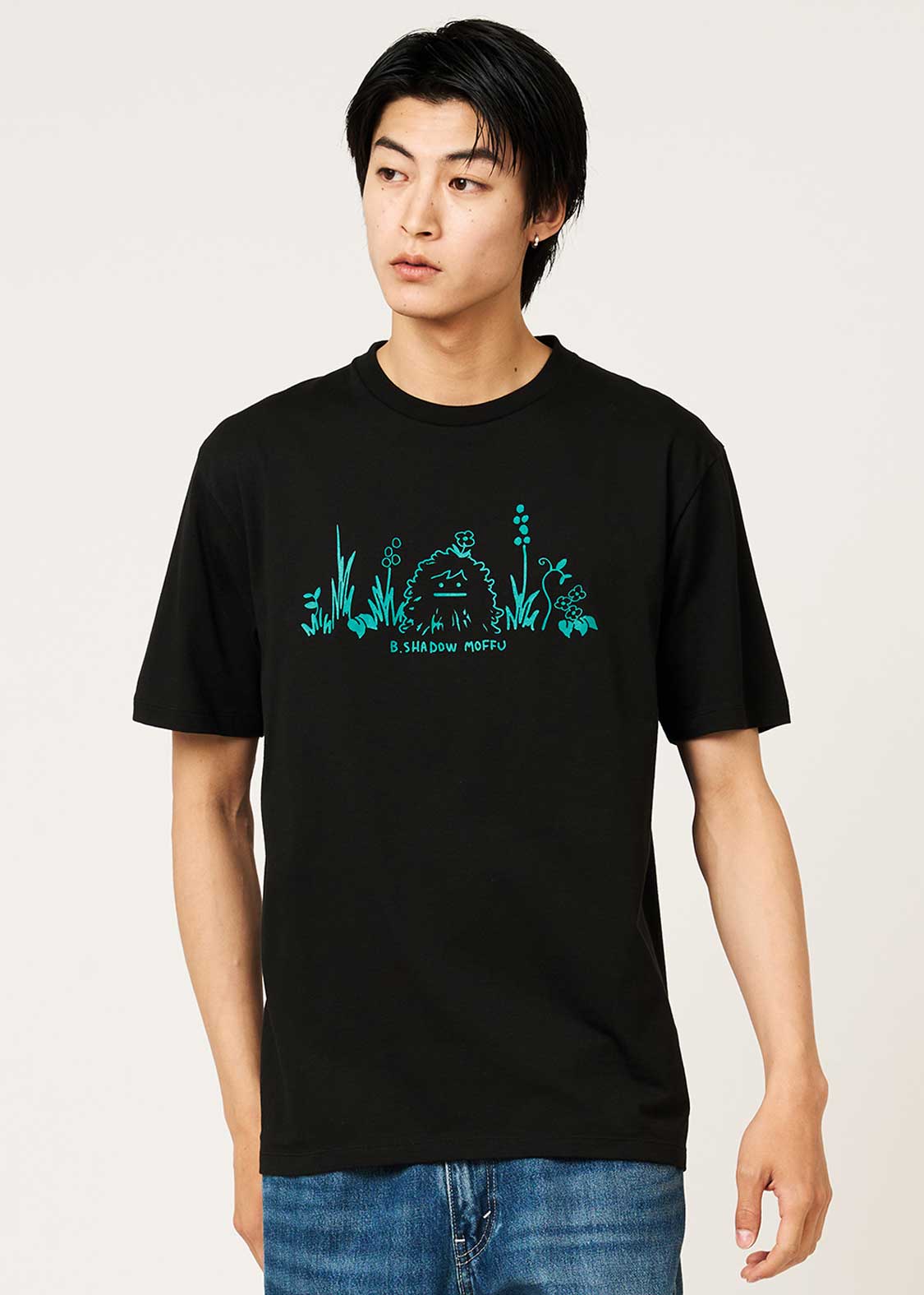 Beautiful Shadow Moff With Plants | T-Shirt - Image 7