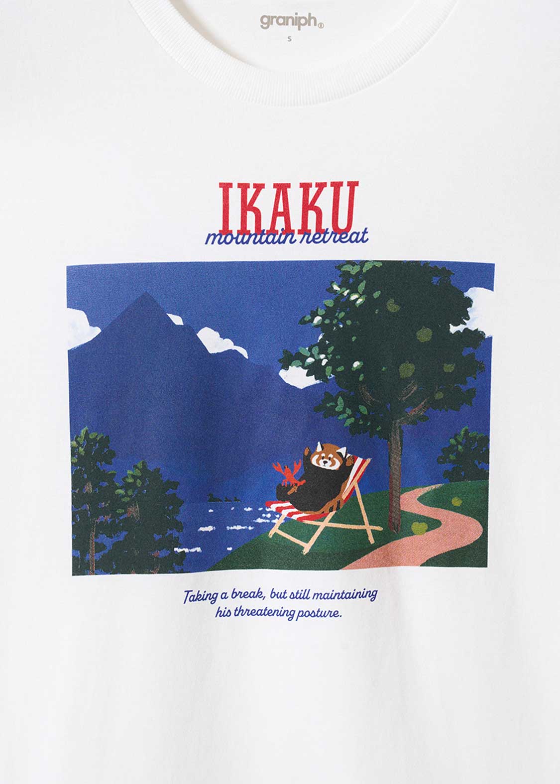 Ikaku Mountain Retreat | T-Shirt - Image 4