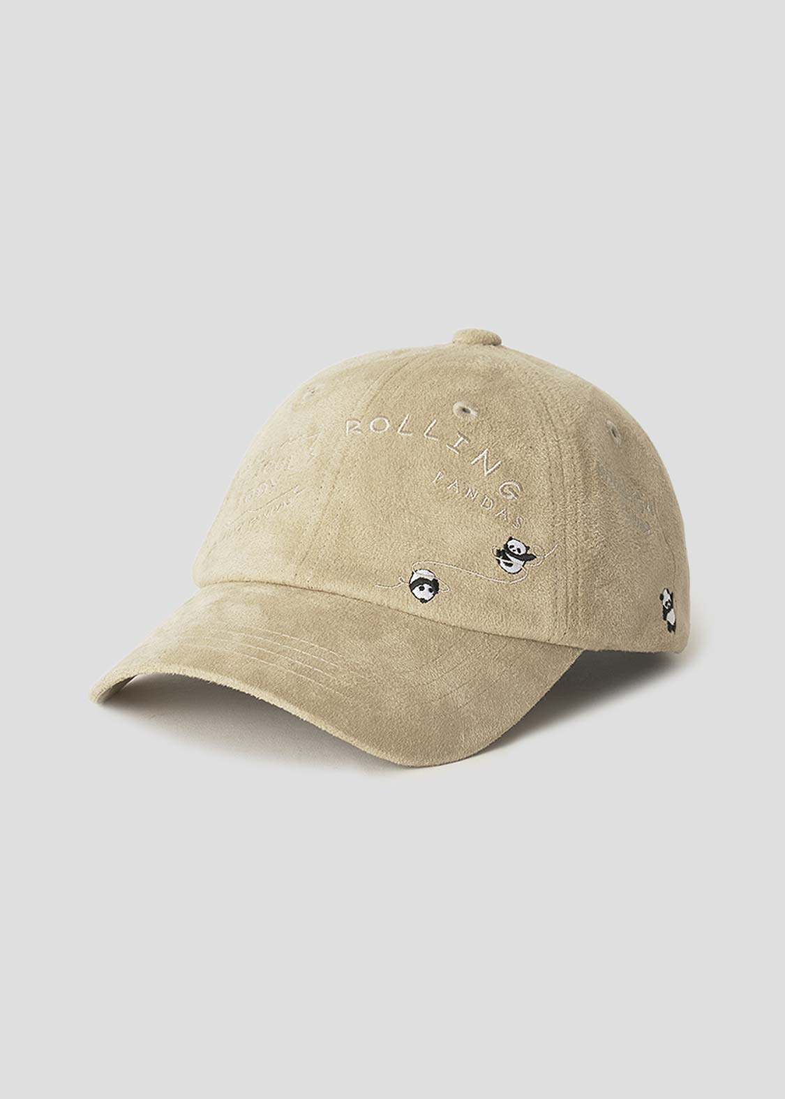 Rolling Pandas Kate | Synthetic Suede Cap