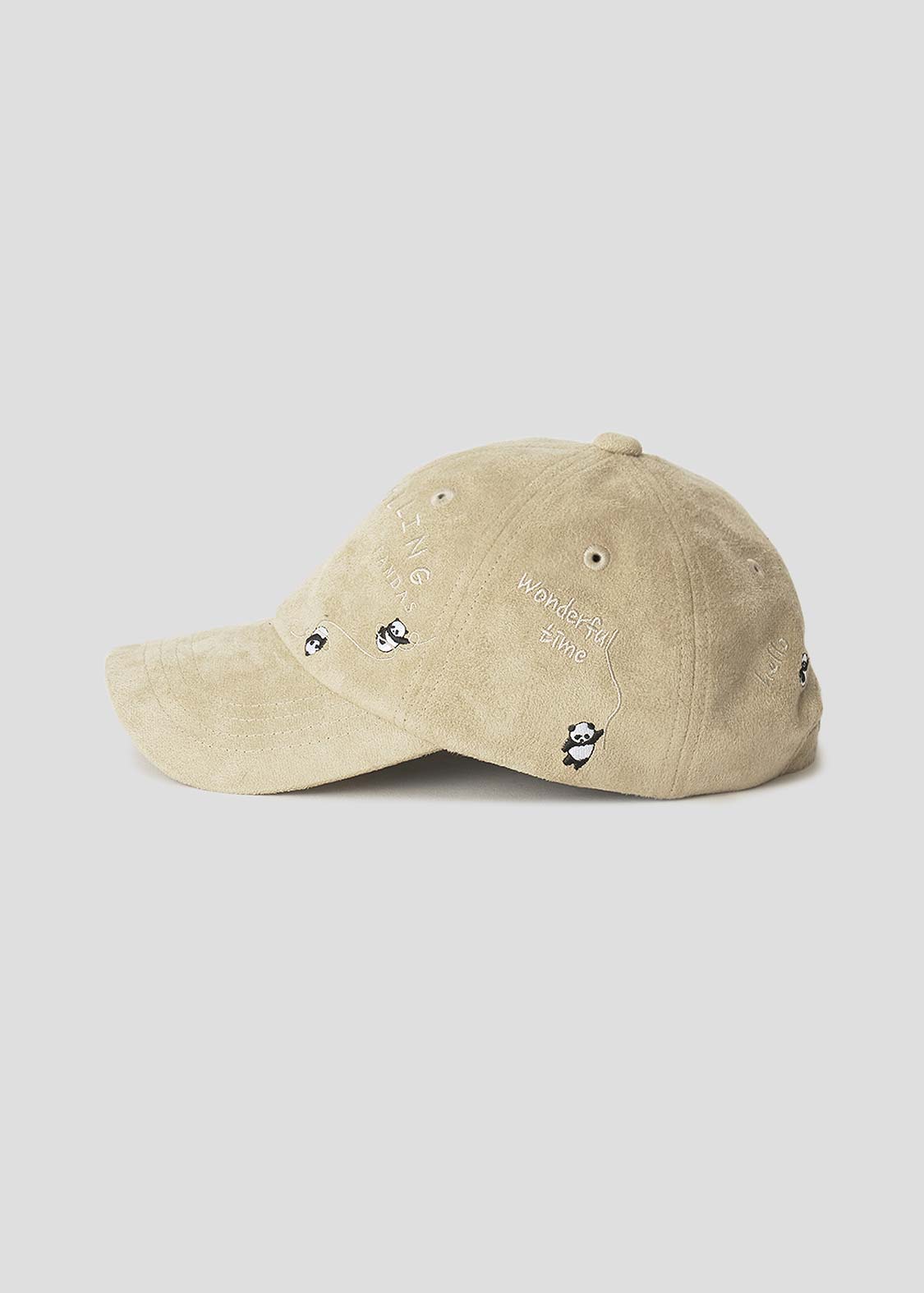 Rolling Pandas Kate | Synthetic Suede Cap - Image 2