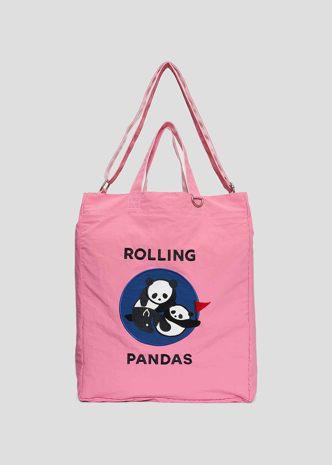 2 Way Tote Bag (Rolling Pandas Symbolic)