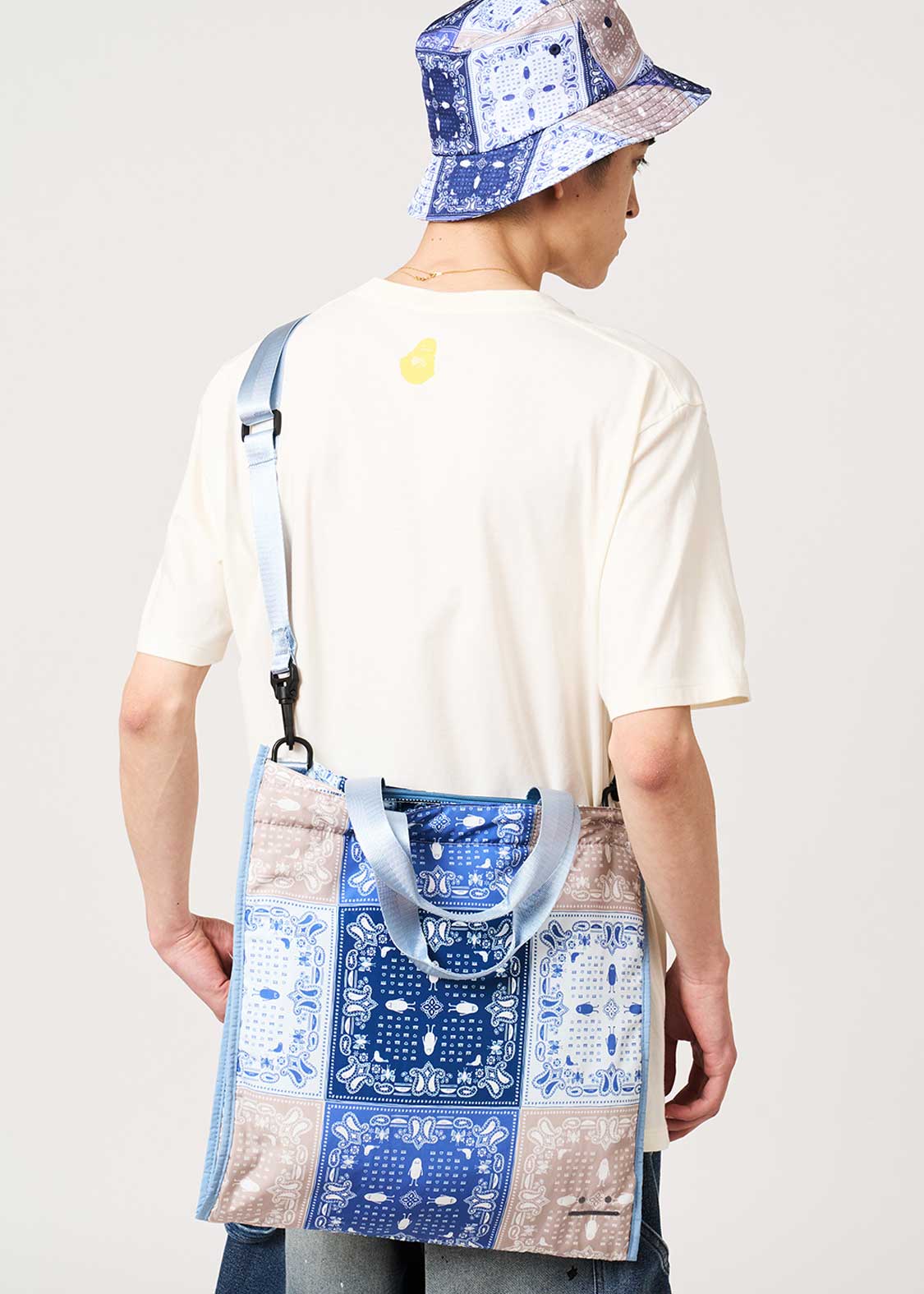 Paisley Beautiful Shadow B | Paisley Tote Bag - Image 7