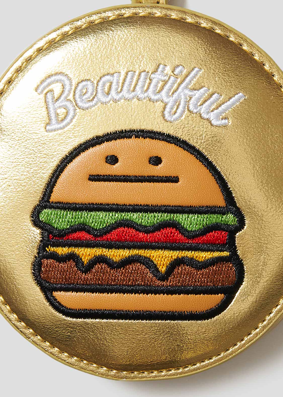Custom Circle Pouch (Beautiful Shadow Burger) - Image 5