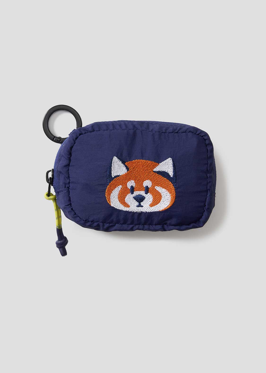 Square Box Pouch (Ikaku Face) Navy