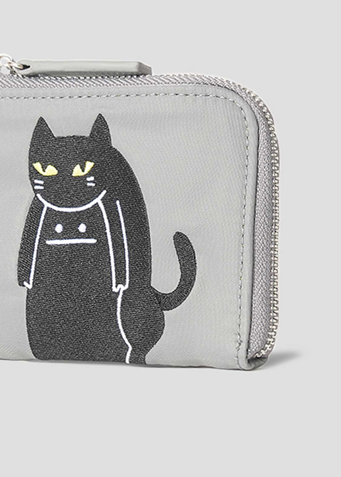 Neko Kaburi Beautiful Shadow B | Zip Wallet - Image 5