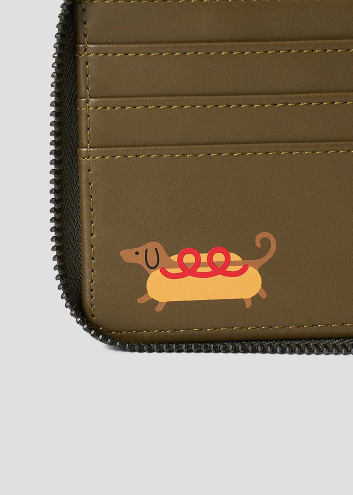 Nagasugiru Inu Meets Hot Dog | Wallet - Image 8