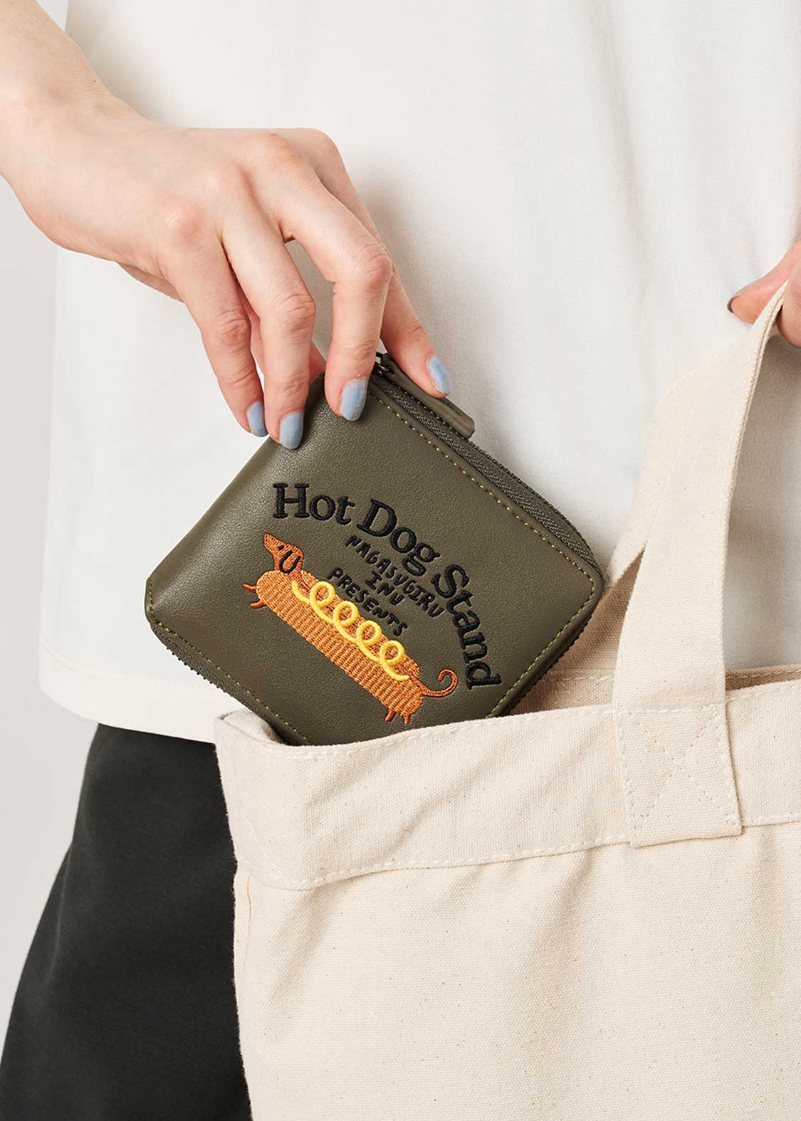 Nagasugiru Inu Meets Hot Dog | Wallet - Image 9