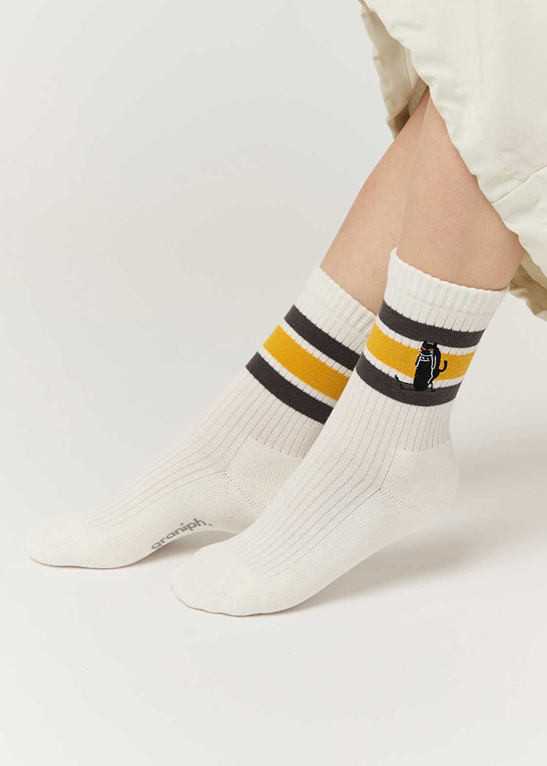 Neko Kaburi Beautiful Shadow 3 | Middle Socks - Image 6