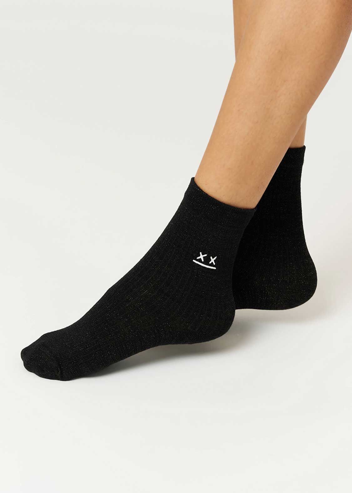 Beautiful Shadow Zoom | Glitter Mid-Length Socks - Image 10