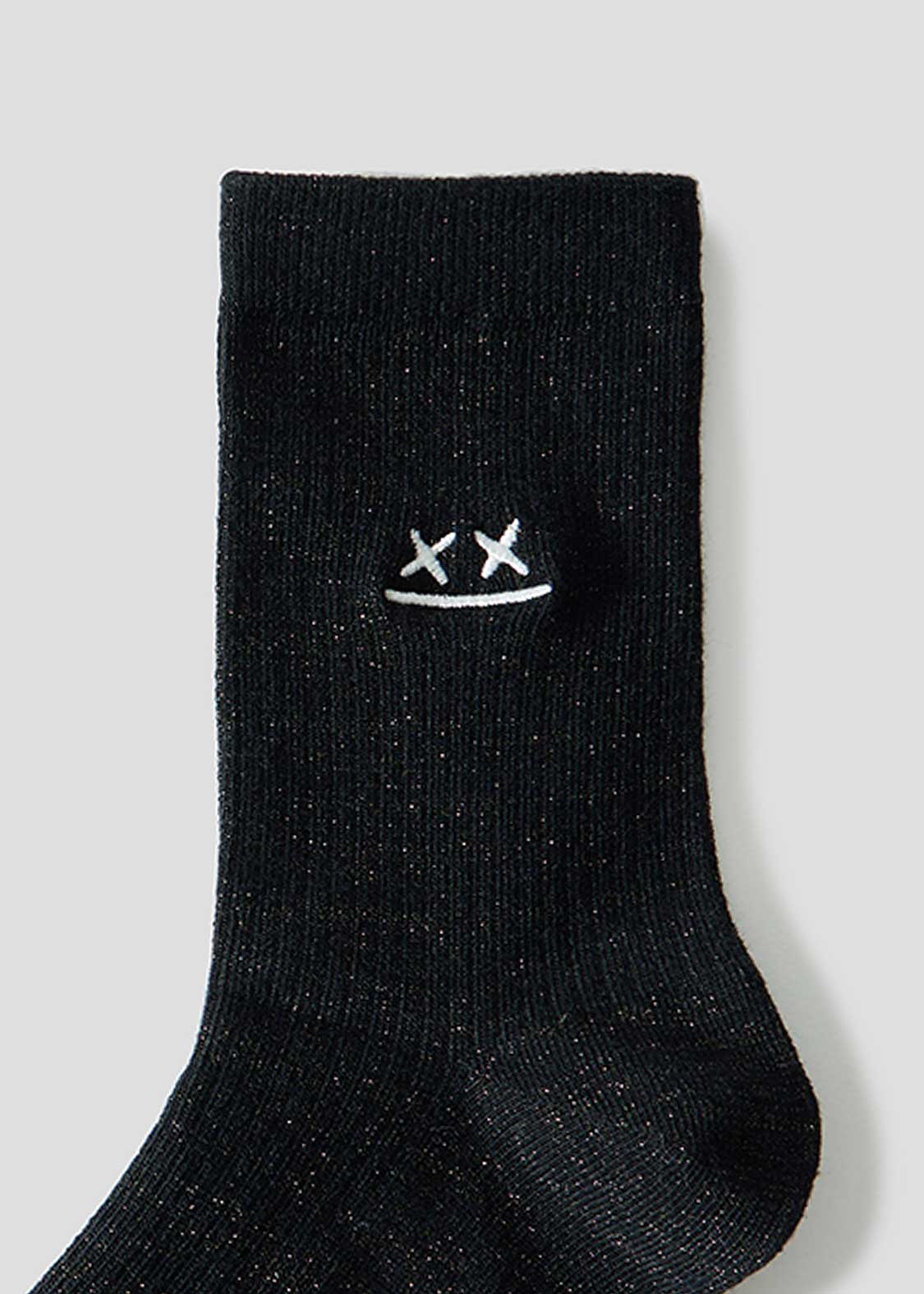 Beautiful Shadow Zoom | Glitter Mid-Length Socks - Image 5