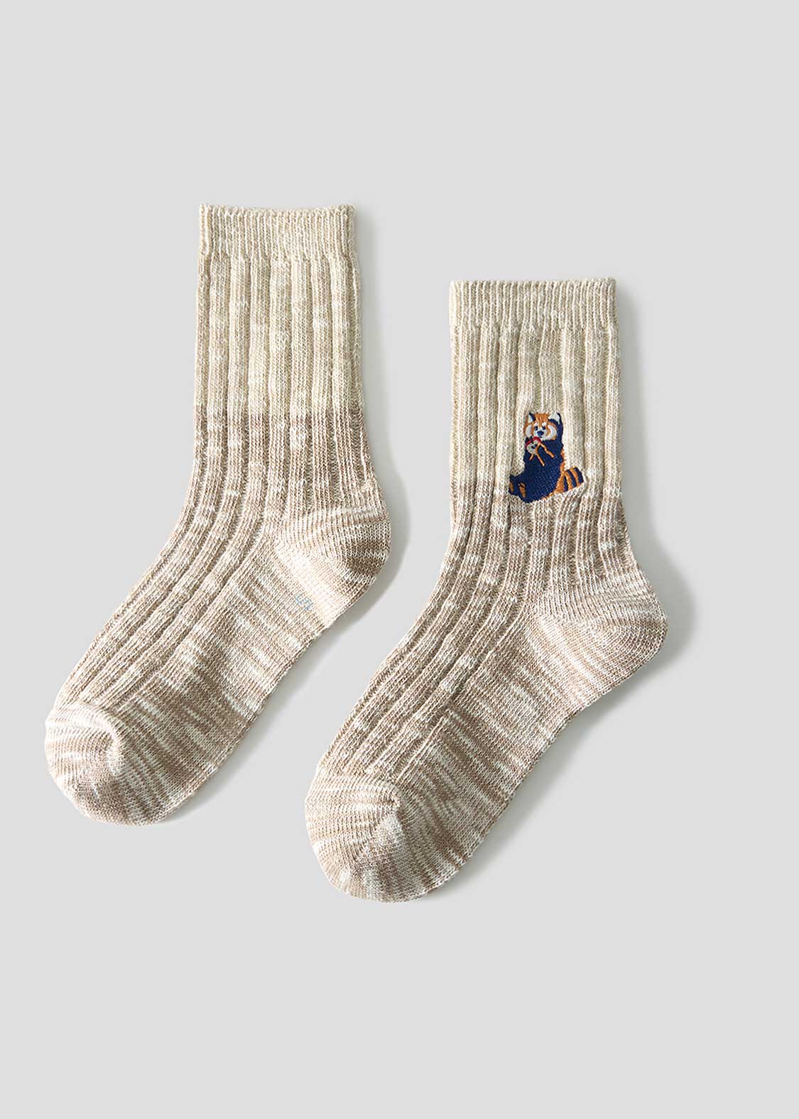Ikaku | Slub Mid Socks