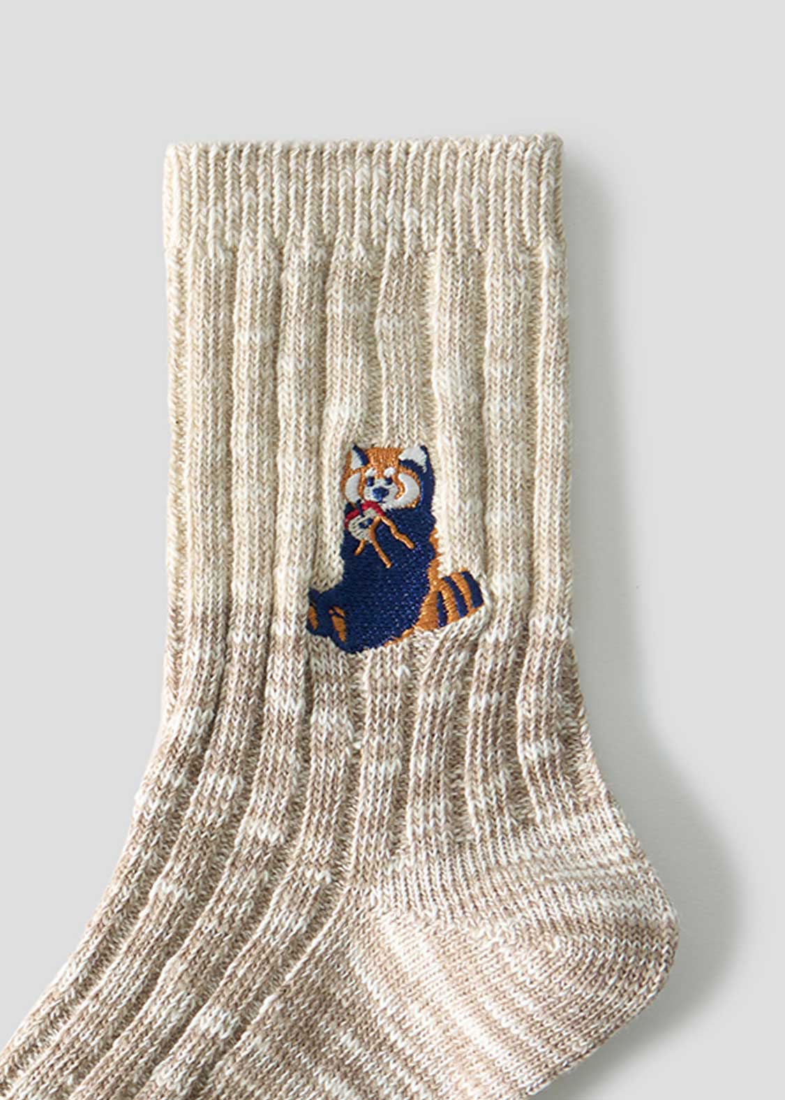 Ikaku | Slub Mid Socks - Image 4