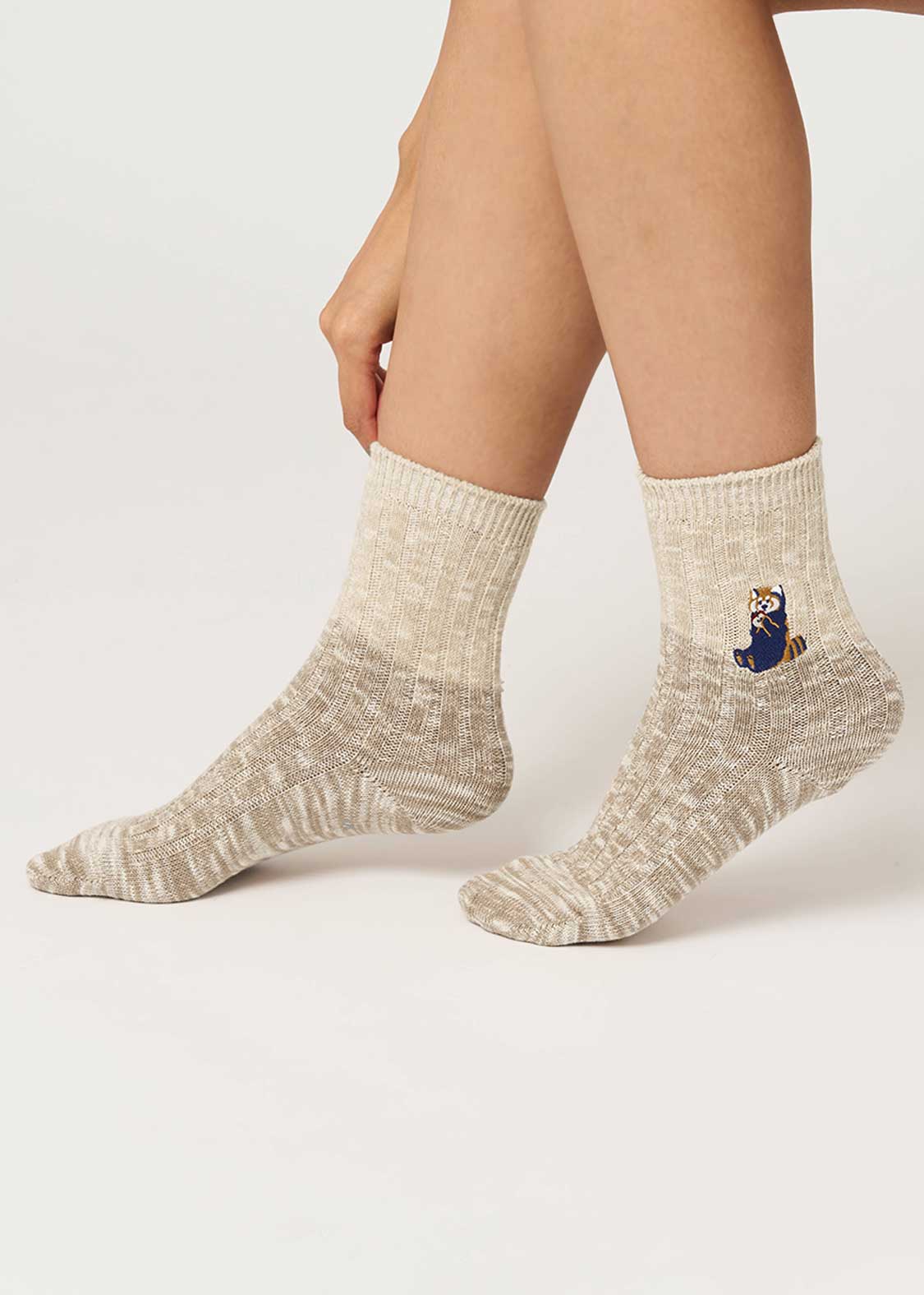 Ikaku | Slub Mid Socks - Image 6