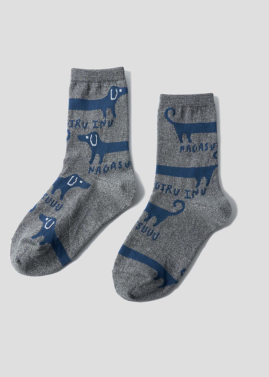 Nagasugiru Inu | Linen Mid-Length Socks