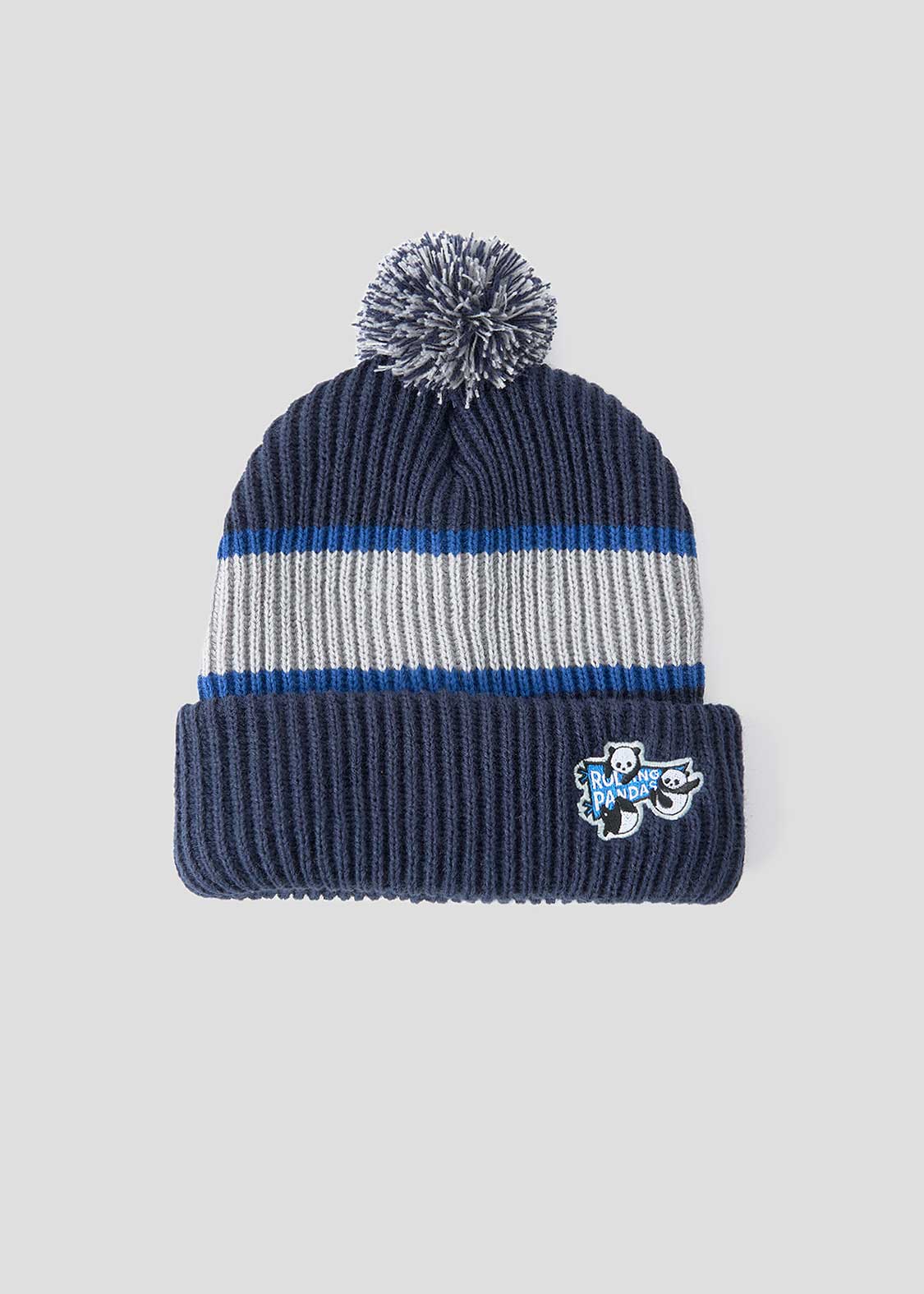 Rolling Pandas Pennant | Pom Pom Knit Line Cap