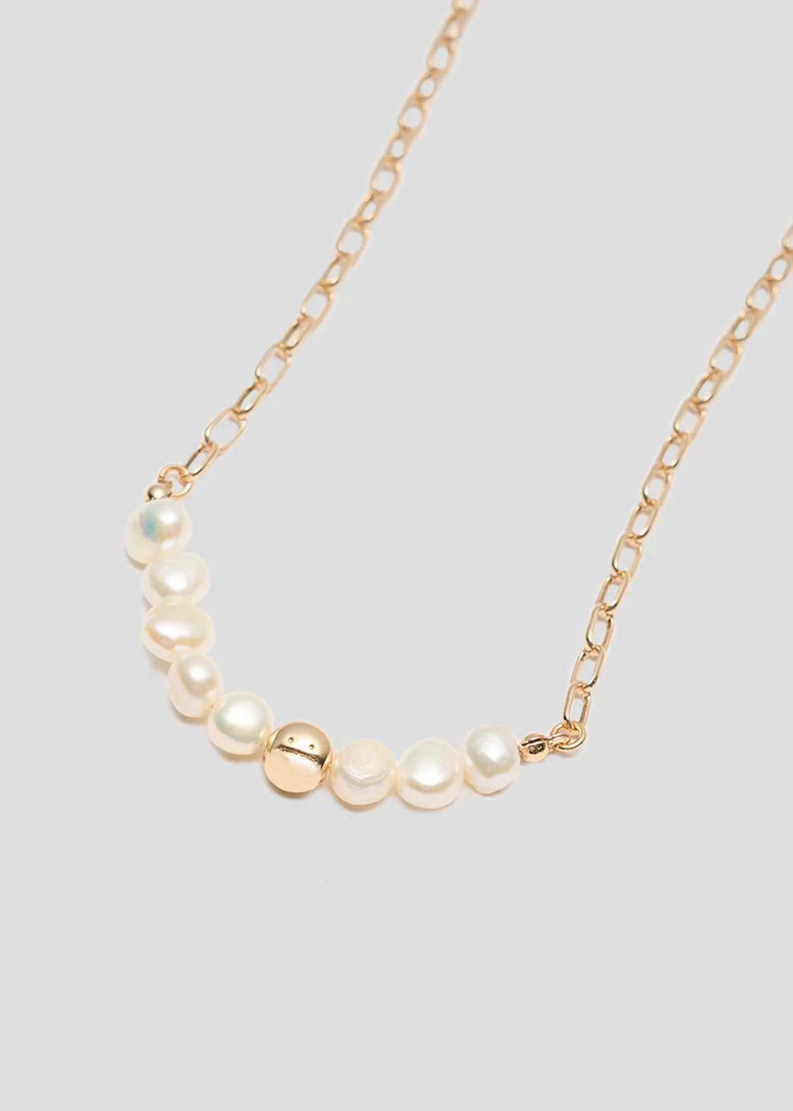 Beautiful Shadow Zoom A | Baroque Pearl Necklace