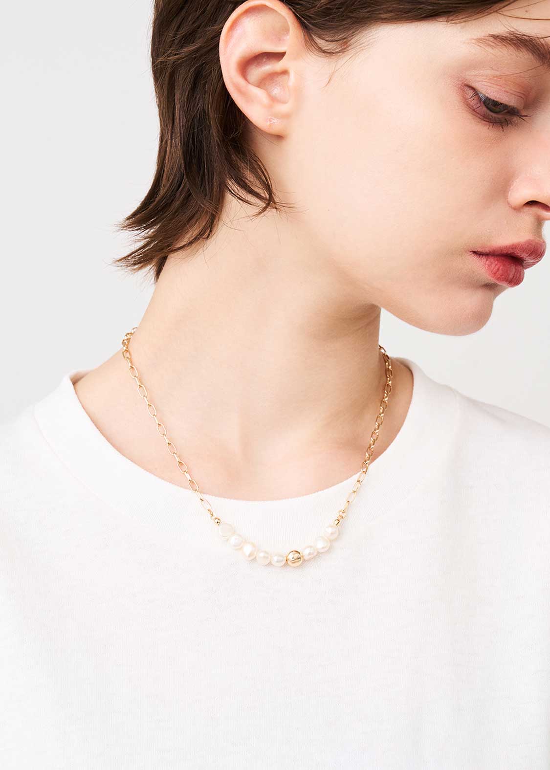 Beautiful Shadow Zoom A | Baroque Pearl Necklace - Image 6