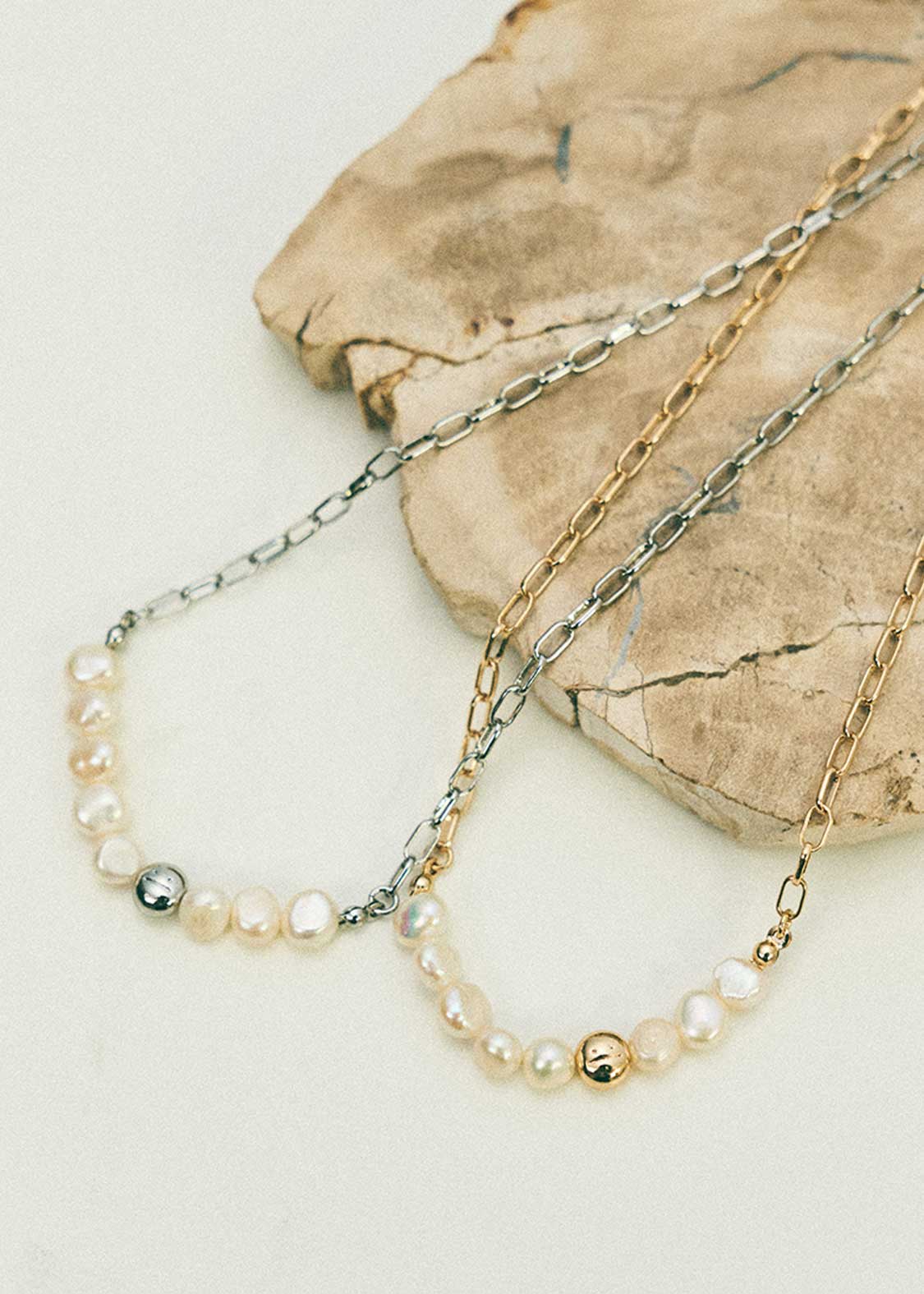 Beautiful Shadow Zoom A | Baroque Pearl Necklace - Image 8