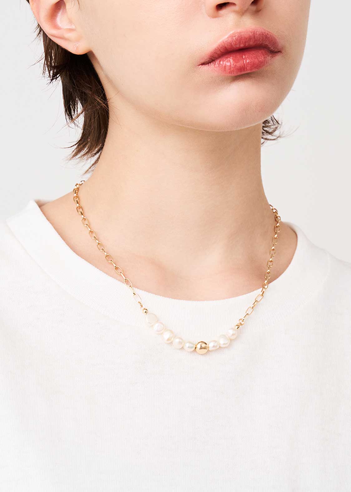 Beautiful Shadow Zoom A | Baroque Pearl Necklace - Image 9
