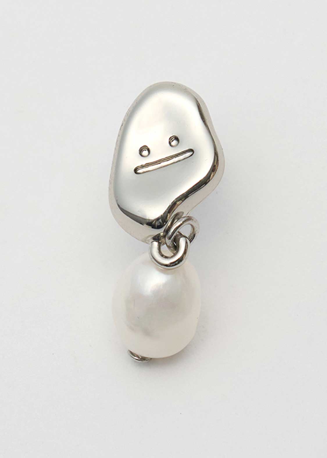 Beautiful Shadow Zoom D | Single Baroque Pearl Earrings - Image 5