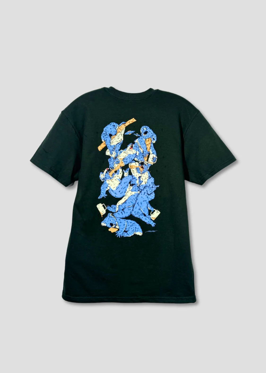 Hirotton Koala - Forest | Big Silhouette T-Shirt