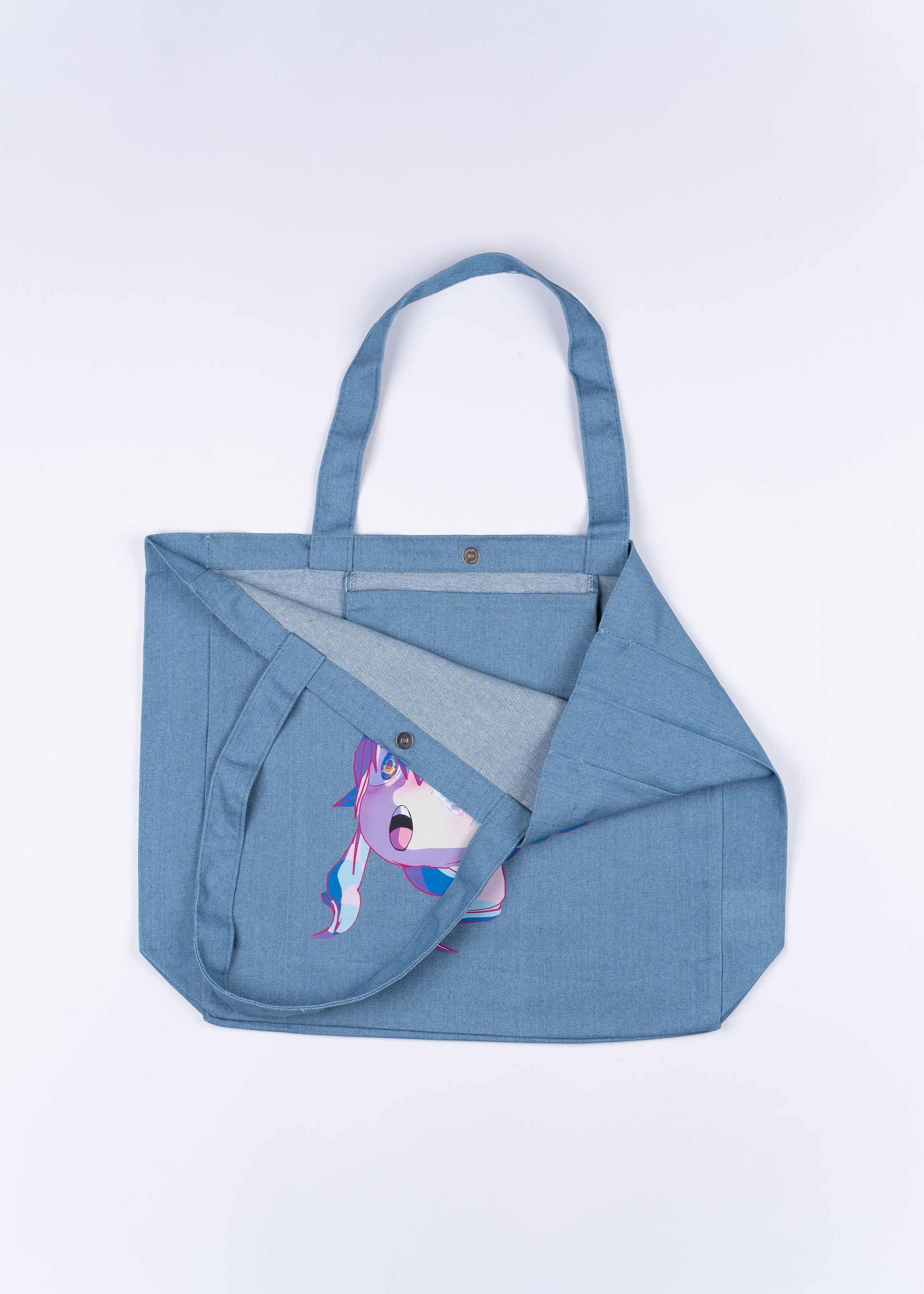 Oseanworld - Yameii Online | Denim Tote Bag - Image 3