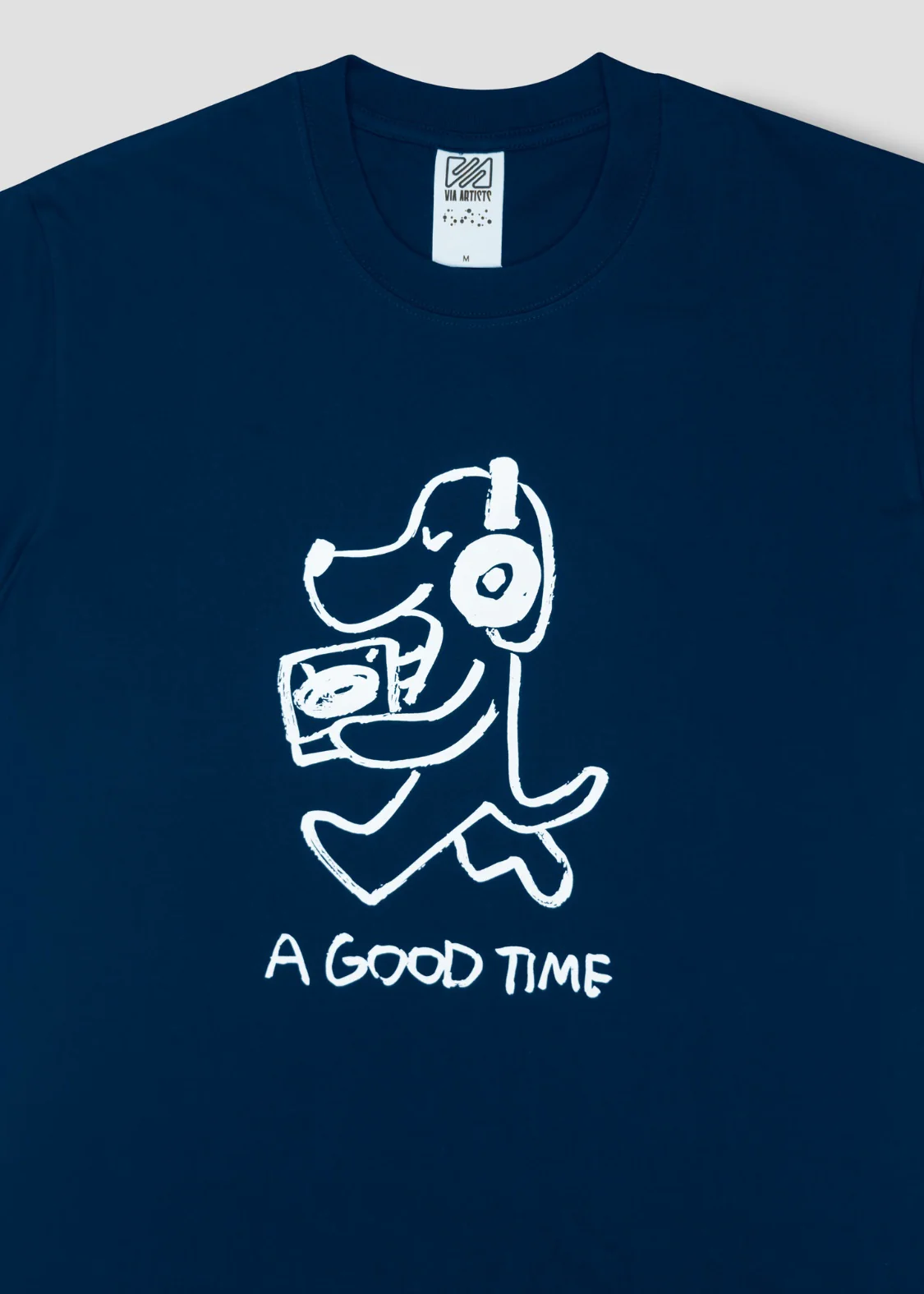 SANDER STUDIO - A Good Time Navy | T-Shirt - Image 3