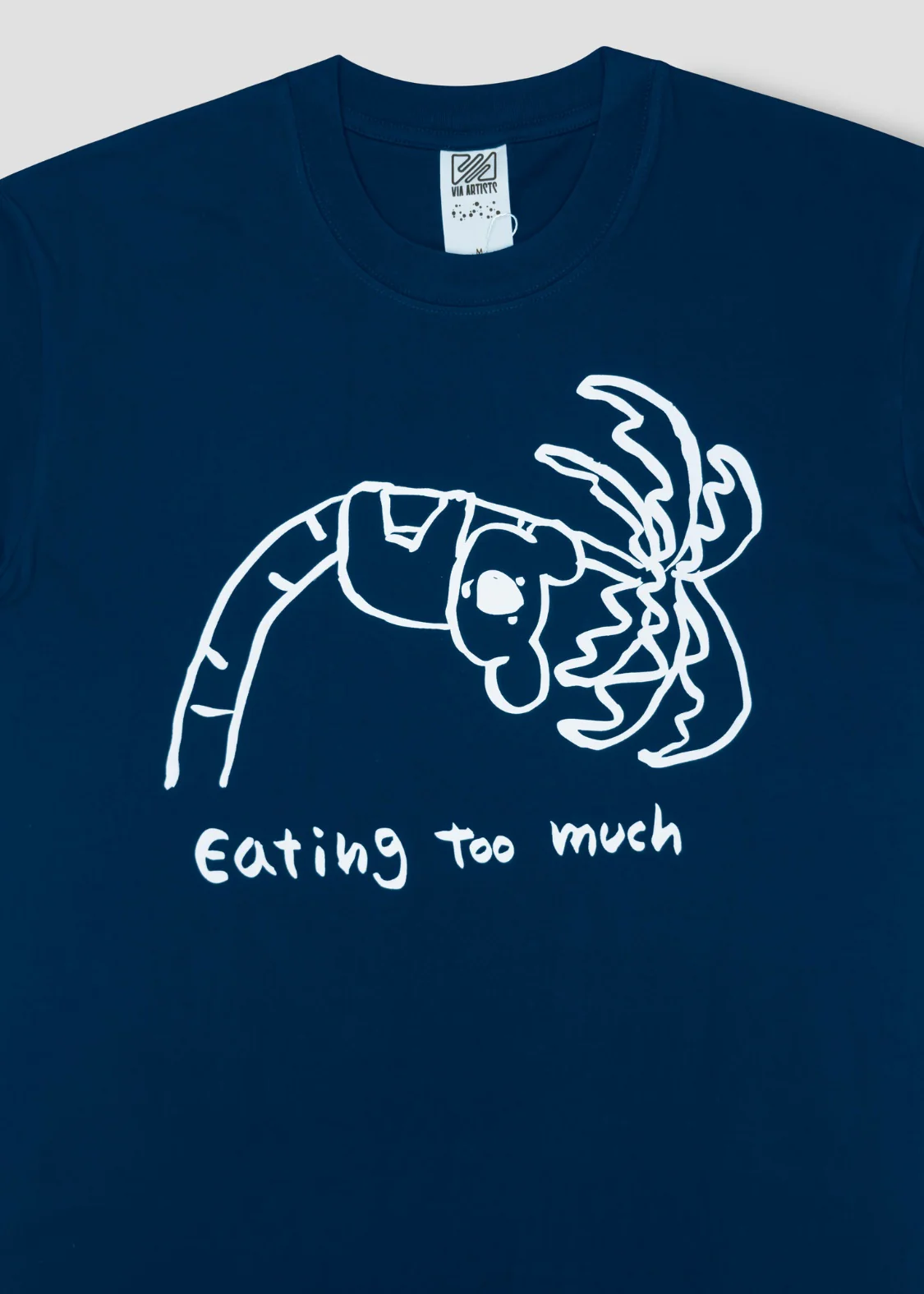 SANDER STUDIO - Alako Eating Too Much | T-Shirt - Image 3