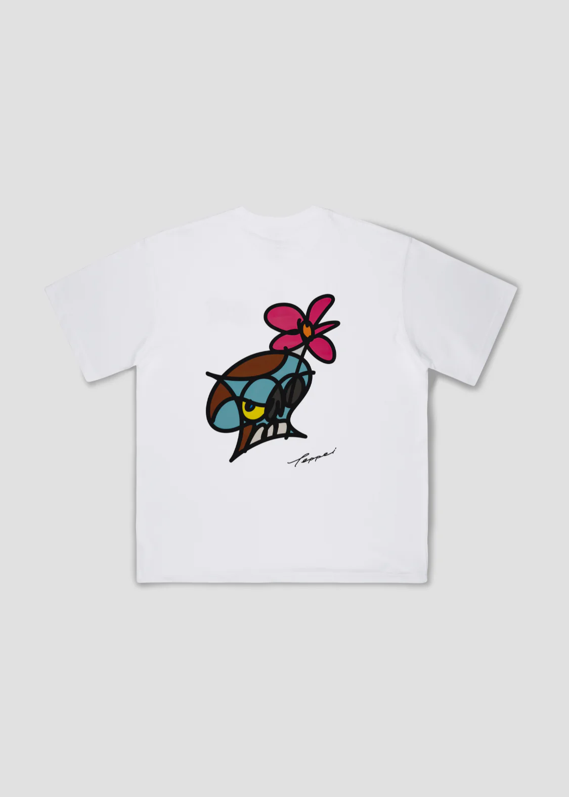 Teppei Takahashi - Skull | Big Silhouette Tshirt